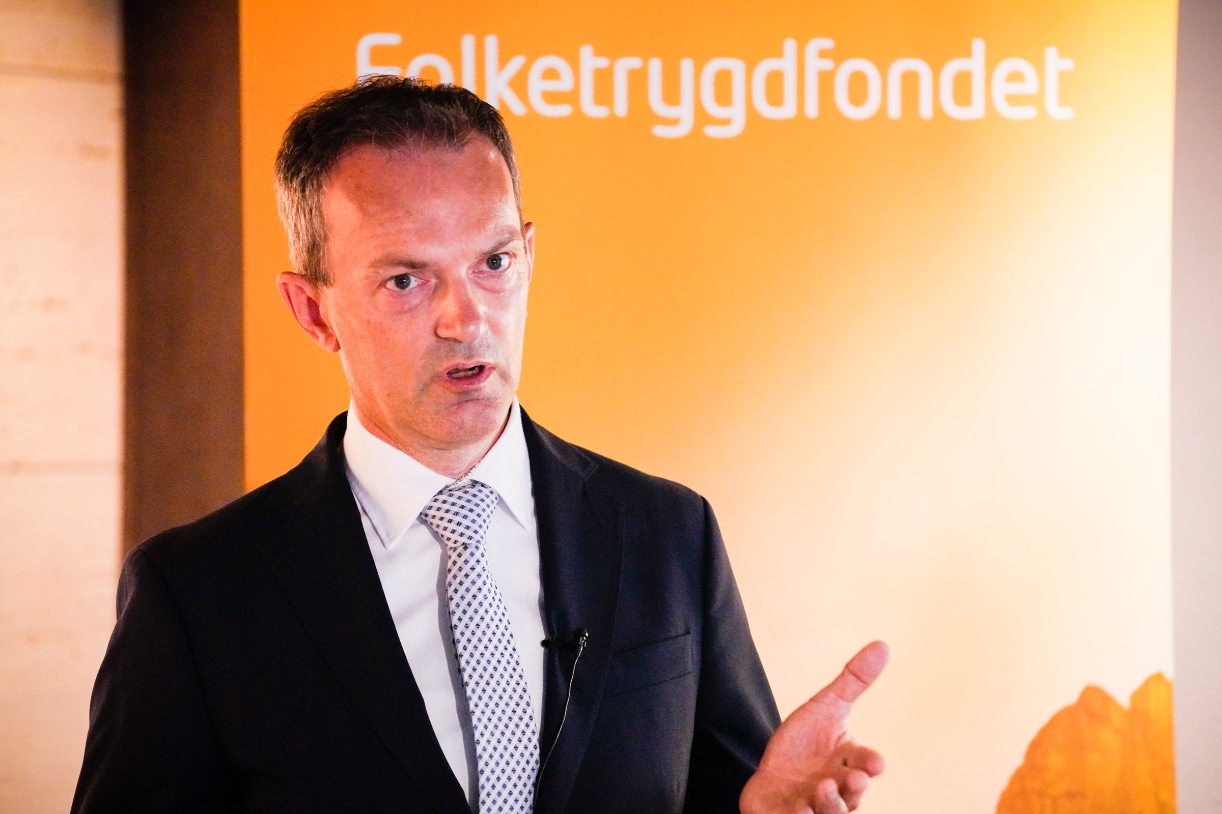 Folketrygdfondet leverte noe svakere enn referanseindeksen i første kvartal