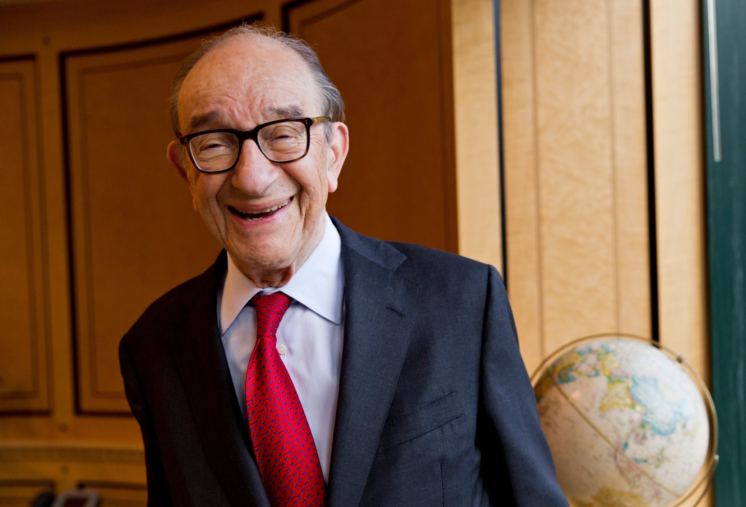 USAs tidligere sentralbanksjef Alan Greenspan er død