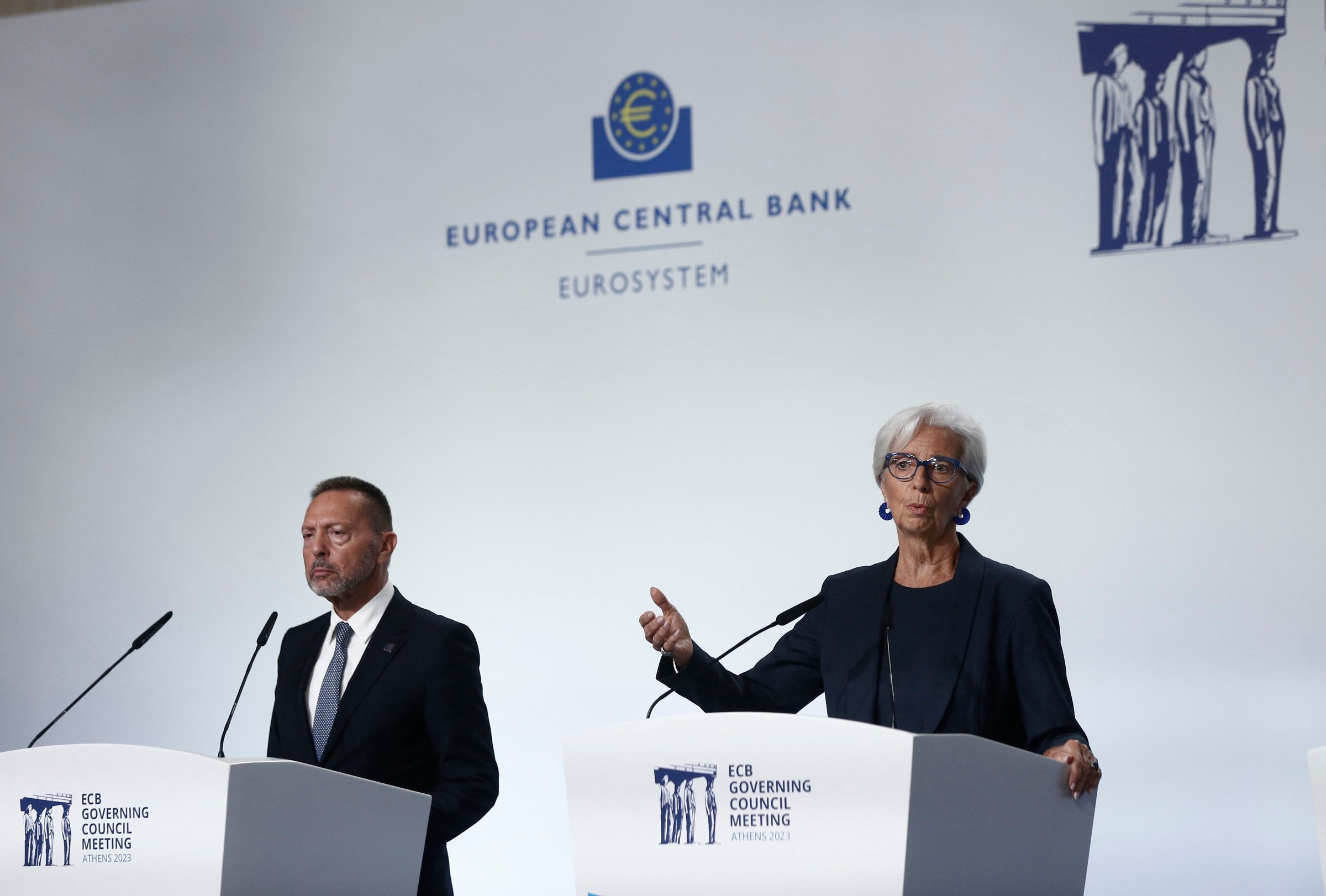 Den greske sentralbanksjefen tror renteheving i juni kan bli nødvendig: – For ECBs troverdighet
