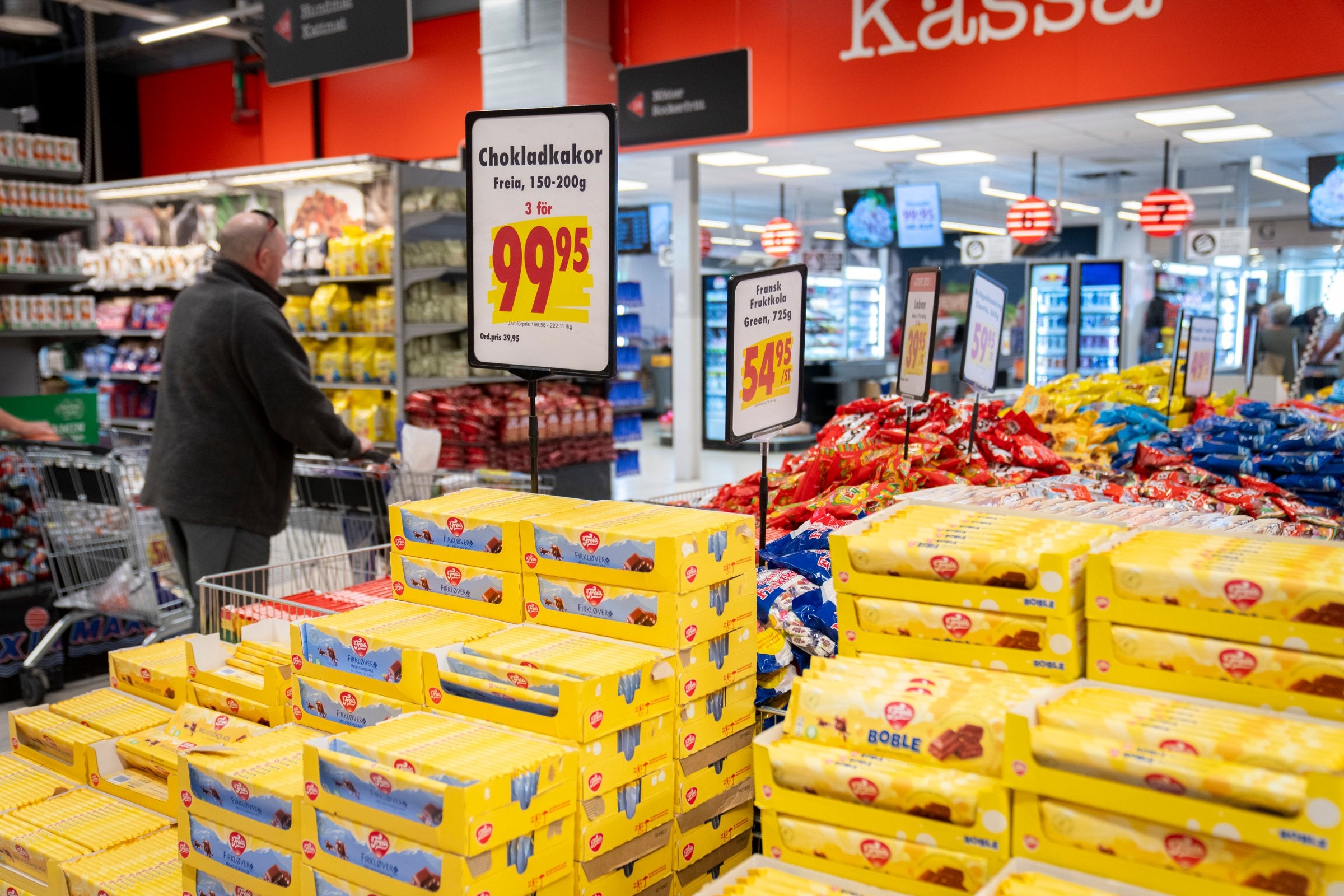 Svenskene venter over ti prosent økning i harryhandelen