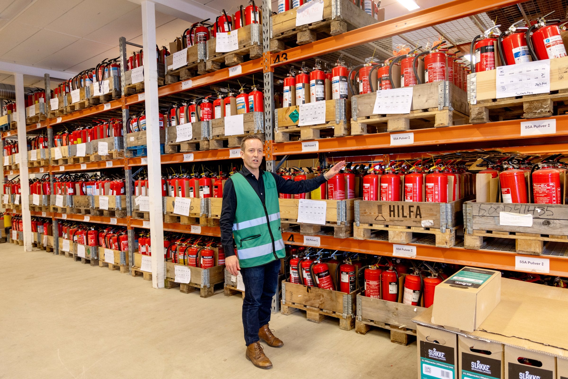 Øker salget av ombrukte brannslukkere – satser i Tyskland