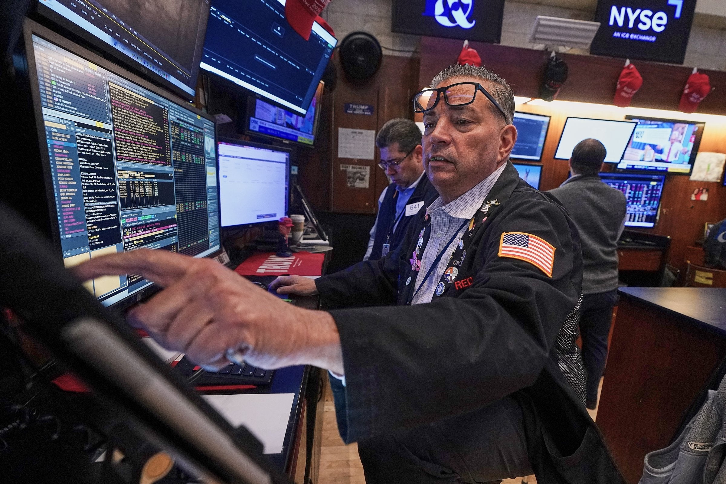 Bredt fall på Wall Street