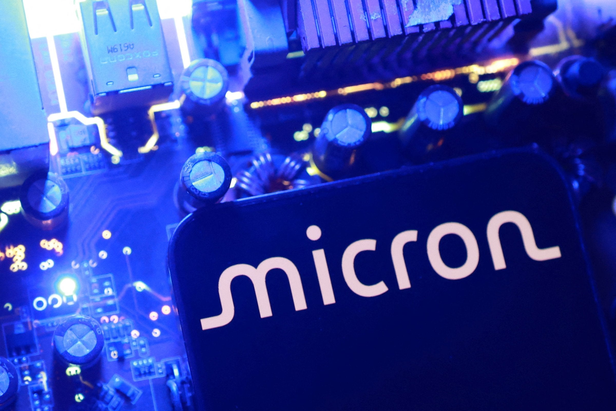 Micron-aksjen opp over ti prosent etter sterke tall