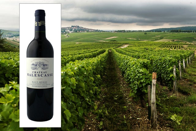 Ch. Malecasse 2003 fra Bordeaux er perfekt moden akkurat nå.