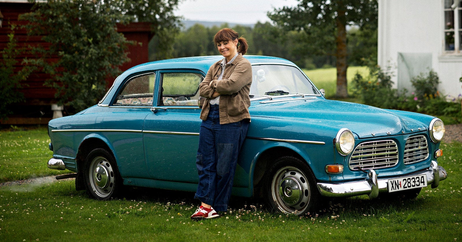 Mitt kjøretøy med Ida Larmo og hennes Volvo Amazon. | DN