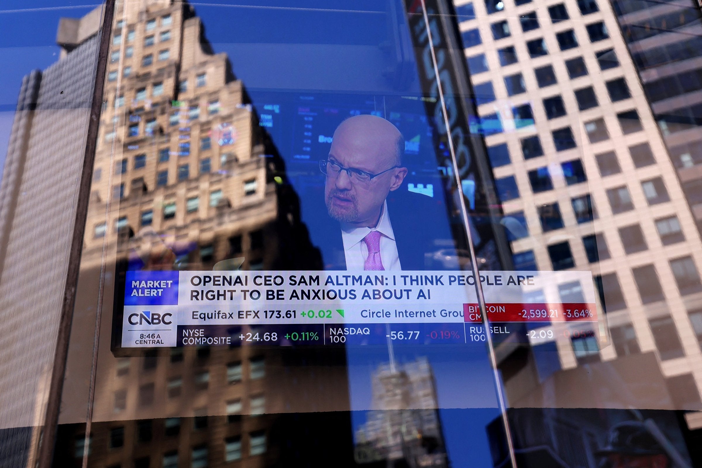 Wall Street ligger an til å åpne med nytt tek-fall