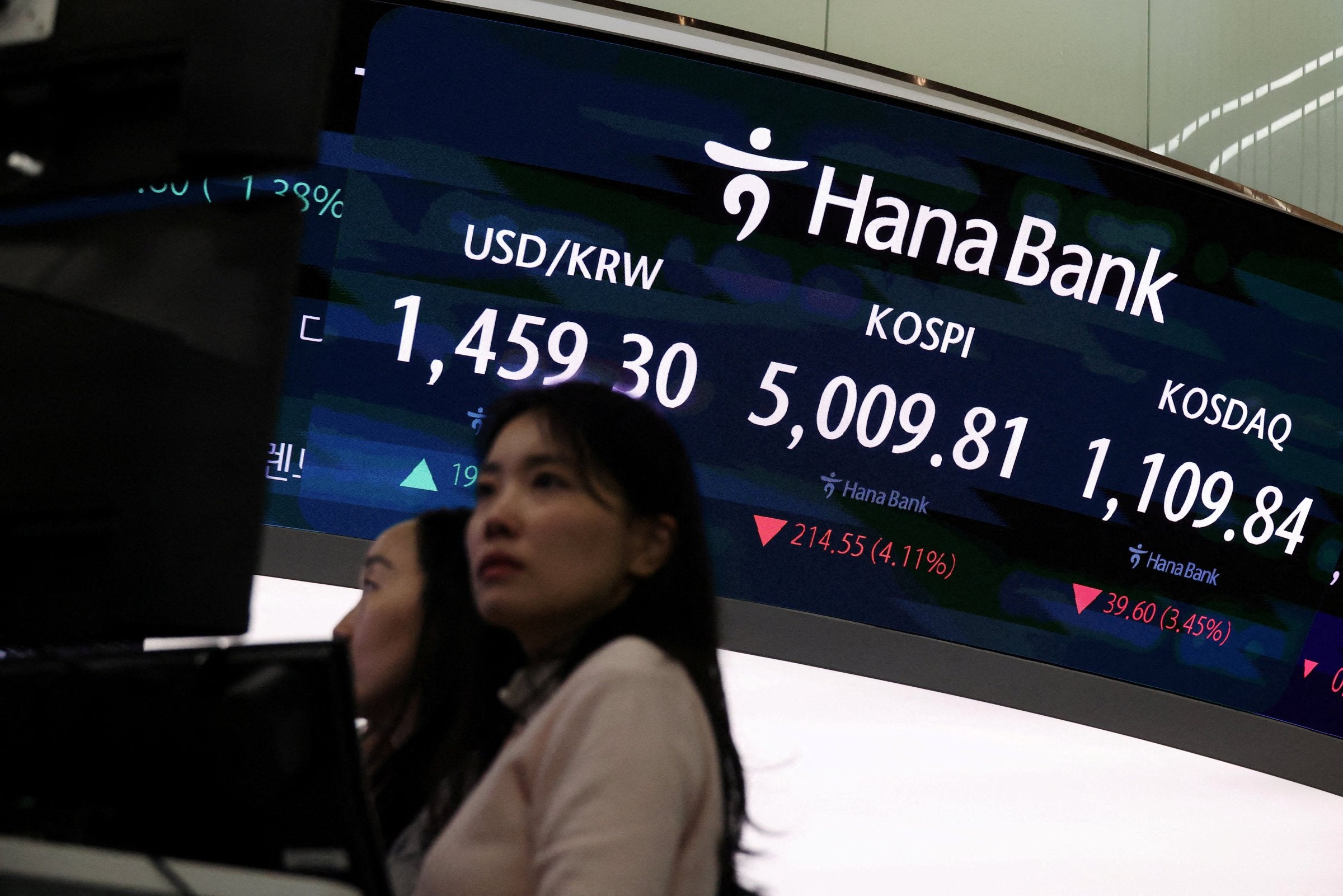 Asia-børsene faller etter global teknologikorreksjon