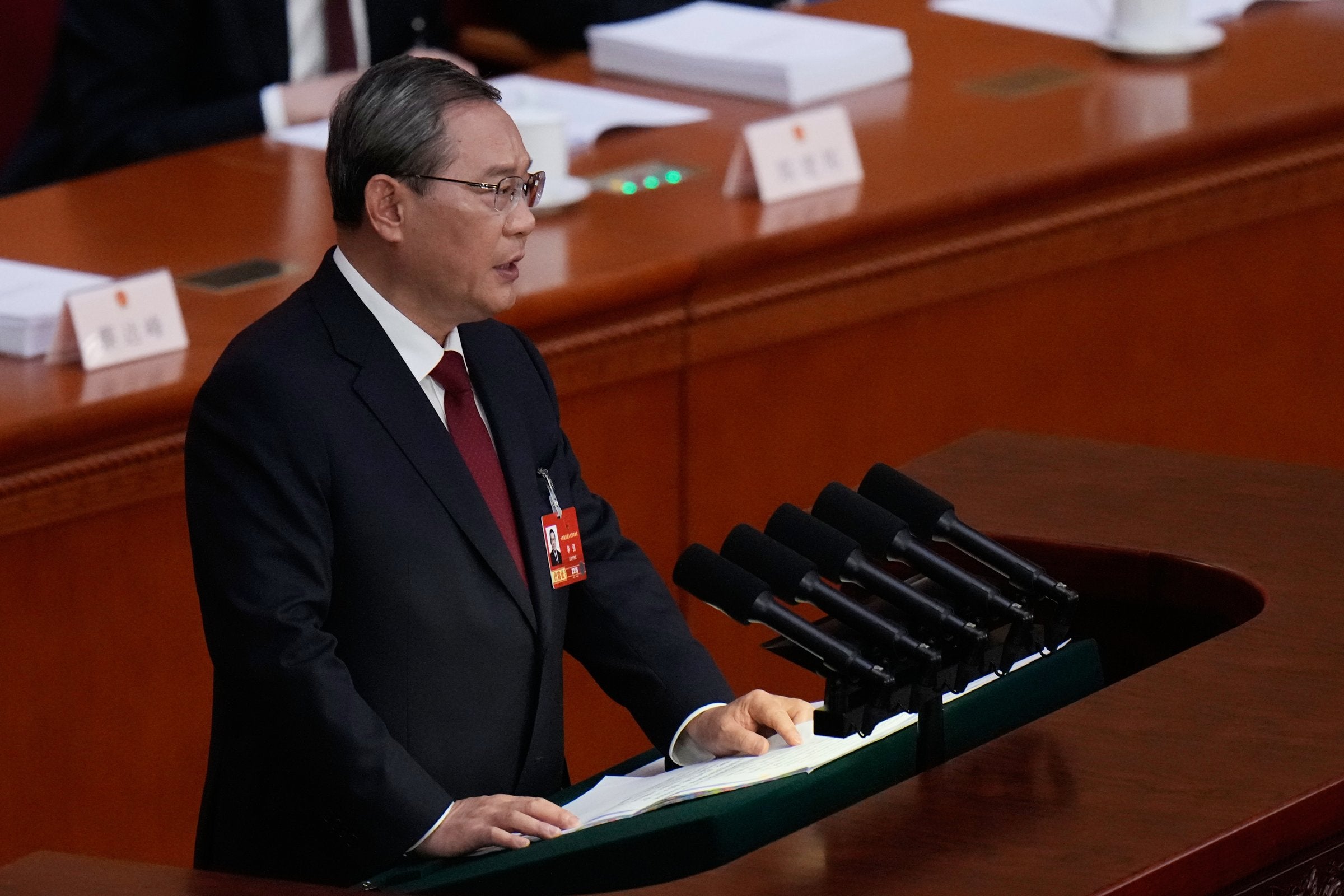 Historisk brems for Kina – laveste vekstmål siden 90-tallet