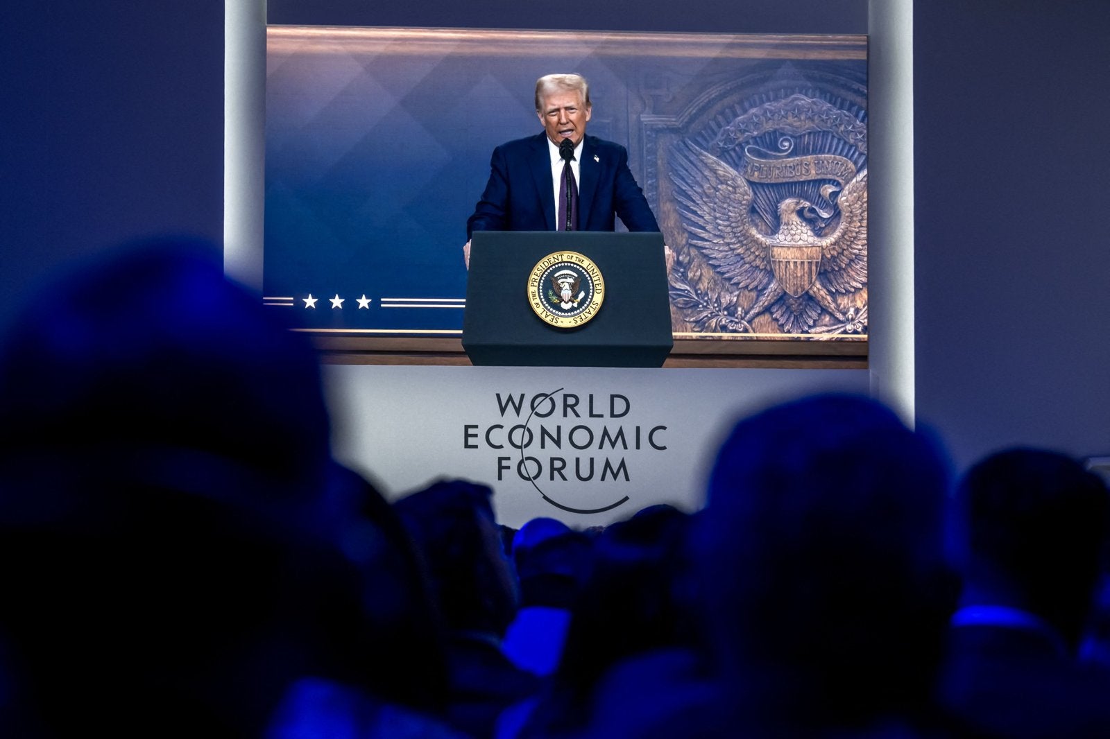 Topptung norsk deltagelse rundt Trump i Davos