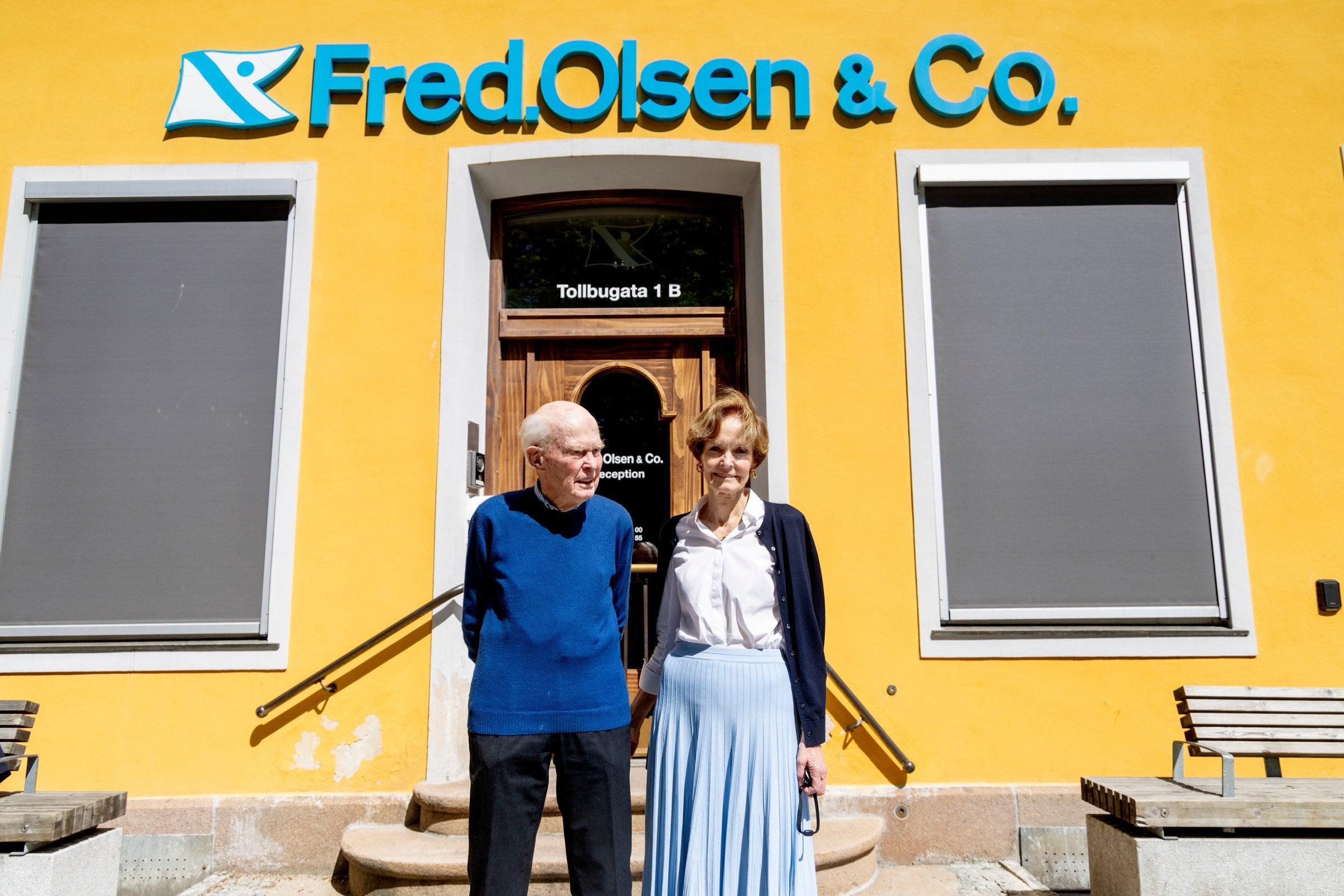 Fred. Olsen (97) går av som styreleder etter over 70 år