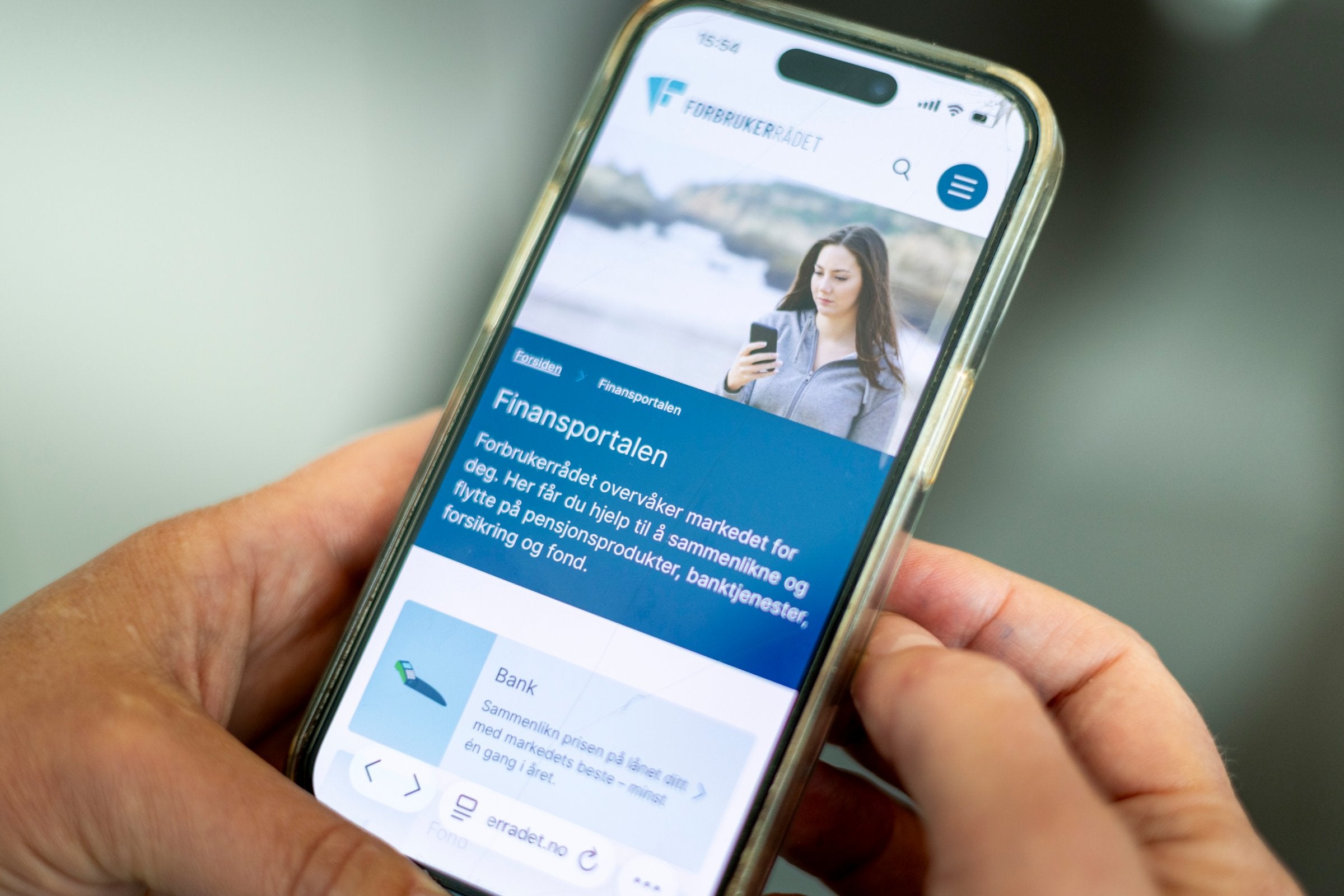 Har ingen oversikt over feil på Finansportalen