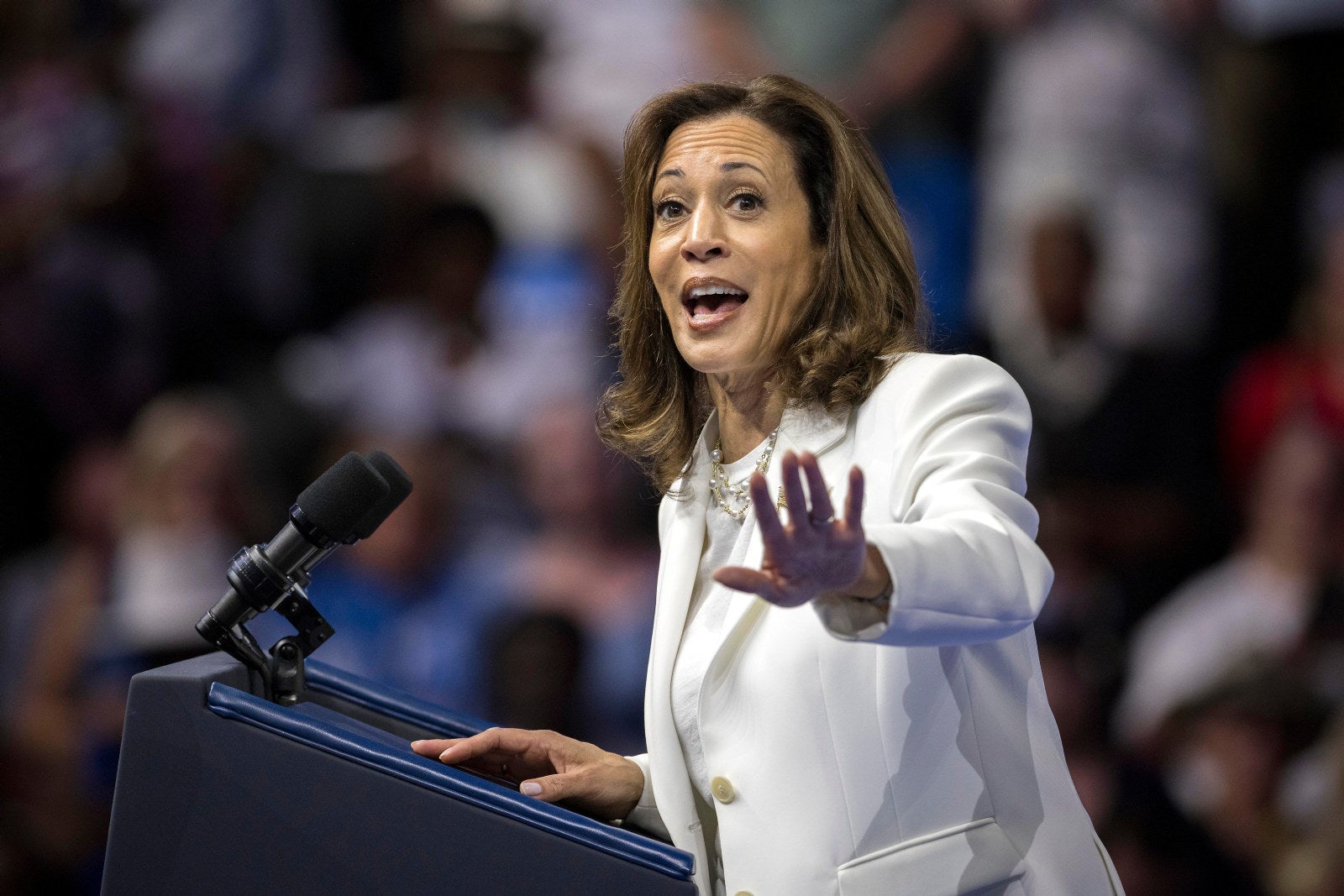 Kamala Harris besto CNN-testen | DN