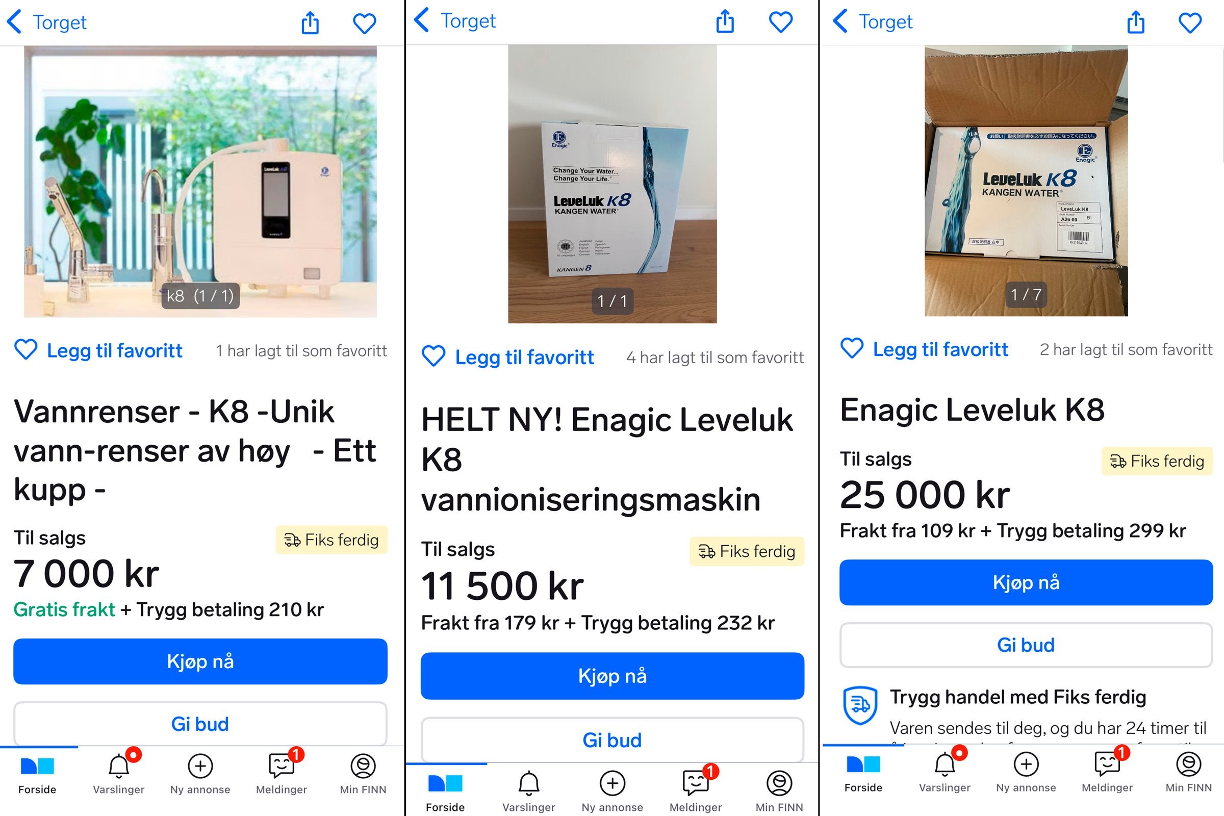 Vannmaskinene koster 60.000 per stykk – i fjor kjøpte minst hundre norske kvinner to hver