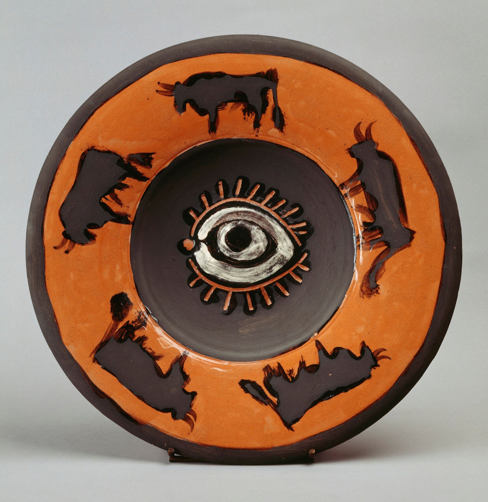 Oeil et taureaux, 1957.