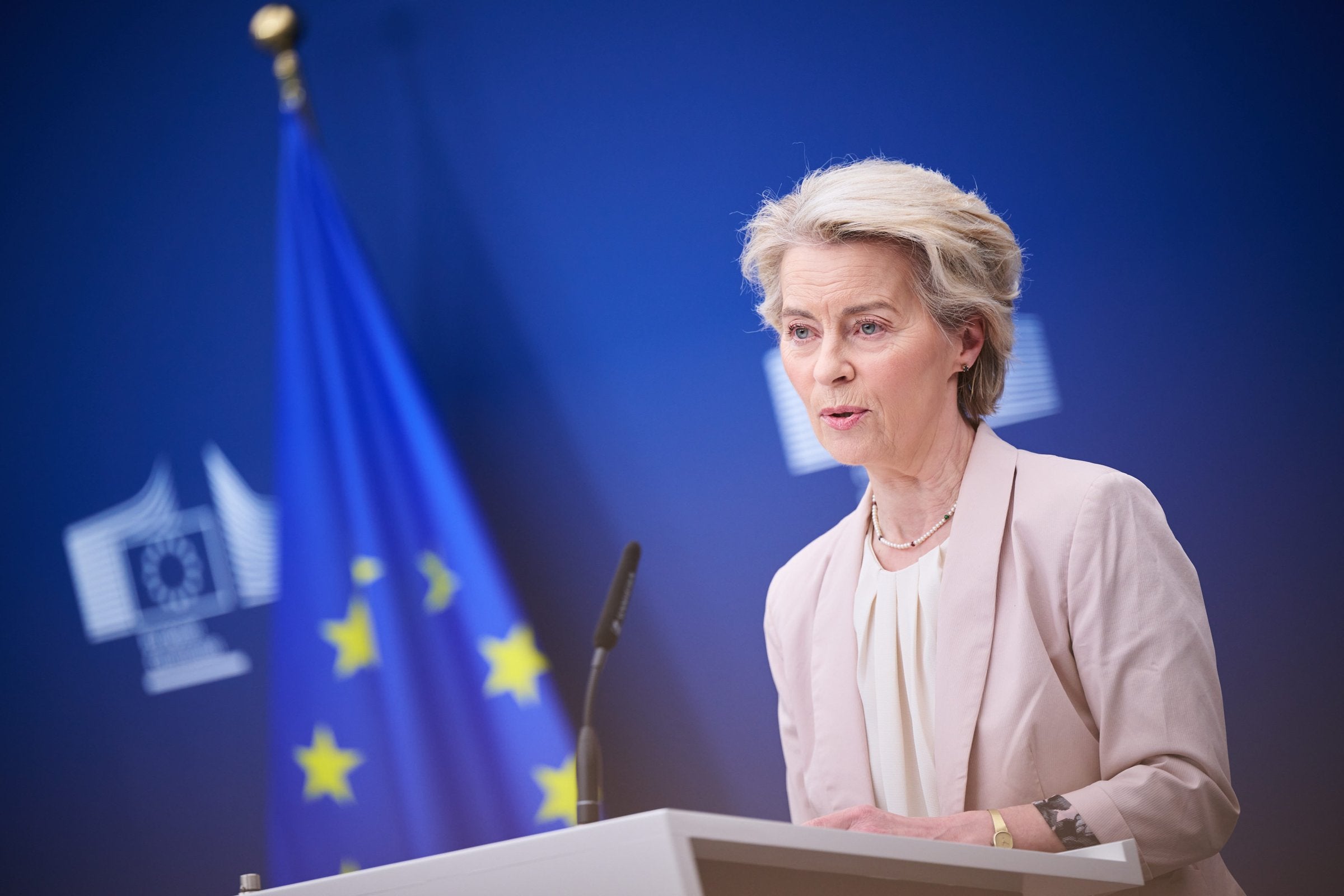 European Commission president Ursula von der Leyen.