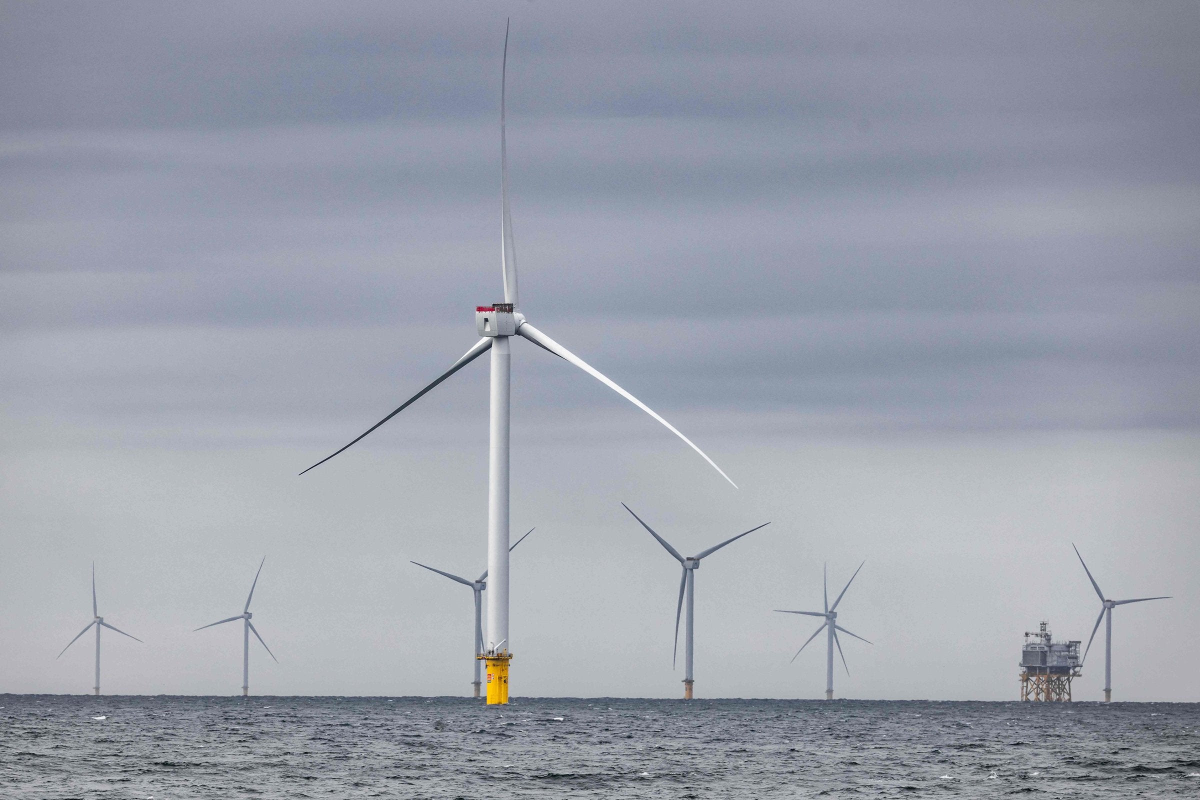 Drifting oil tanker almost hits North Sea wind farm in 'near disaster ...