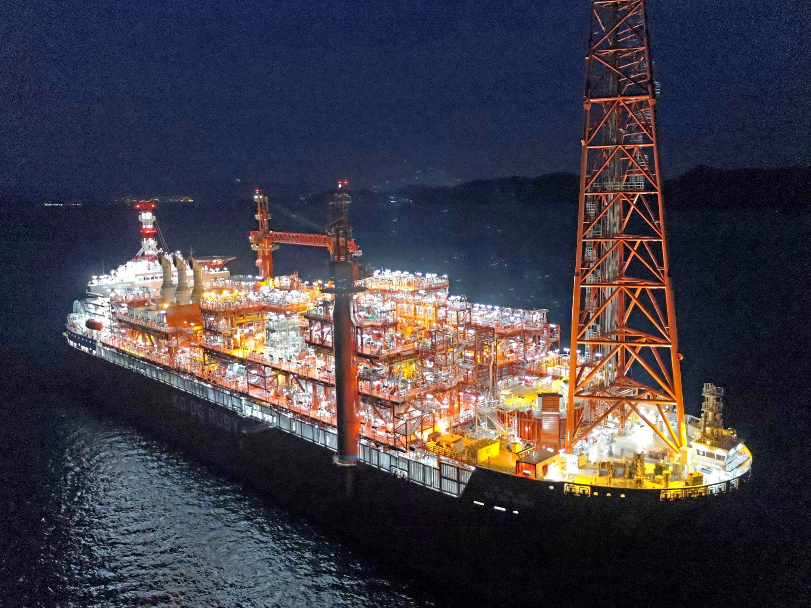 Ruby sets sail from South Korea for huge Indian deep-water project ...