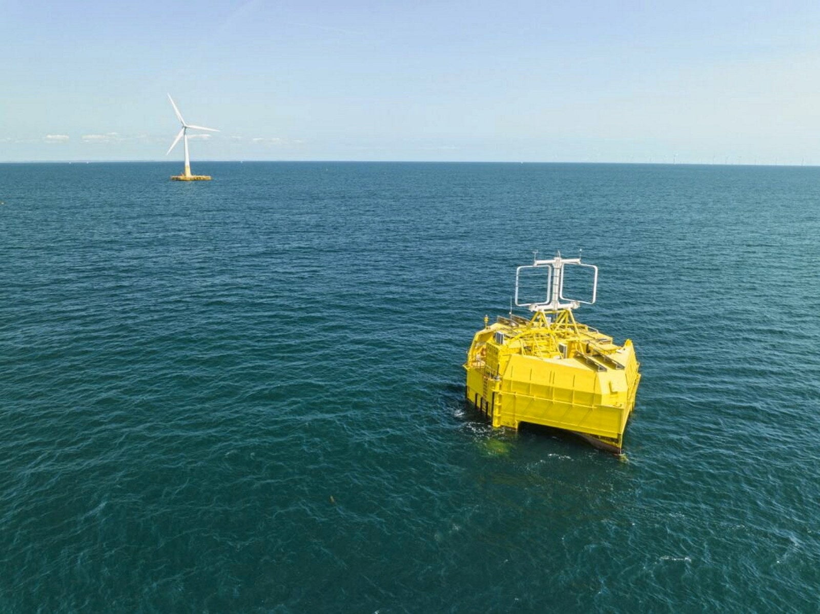 Europe’s first offshore green hydrogen pilot towed back to dock after ...