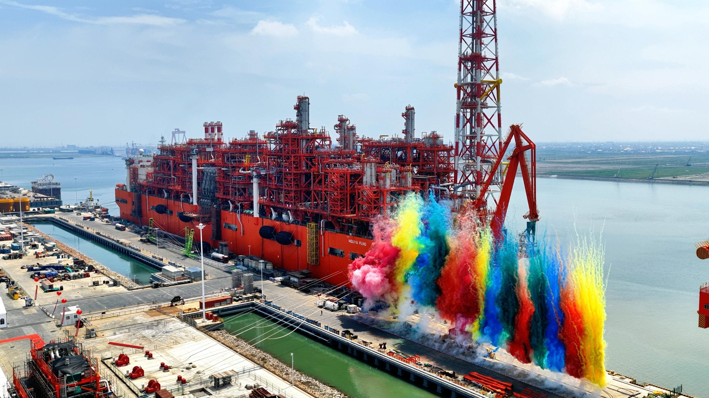 Eni readies for Phase 2 of Congo LNG project with sail-away ceremony