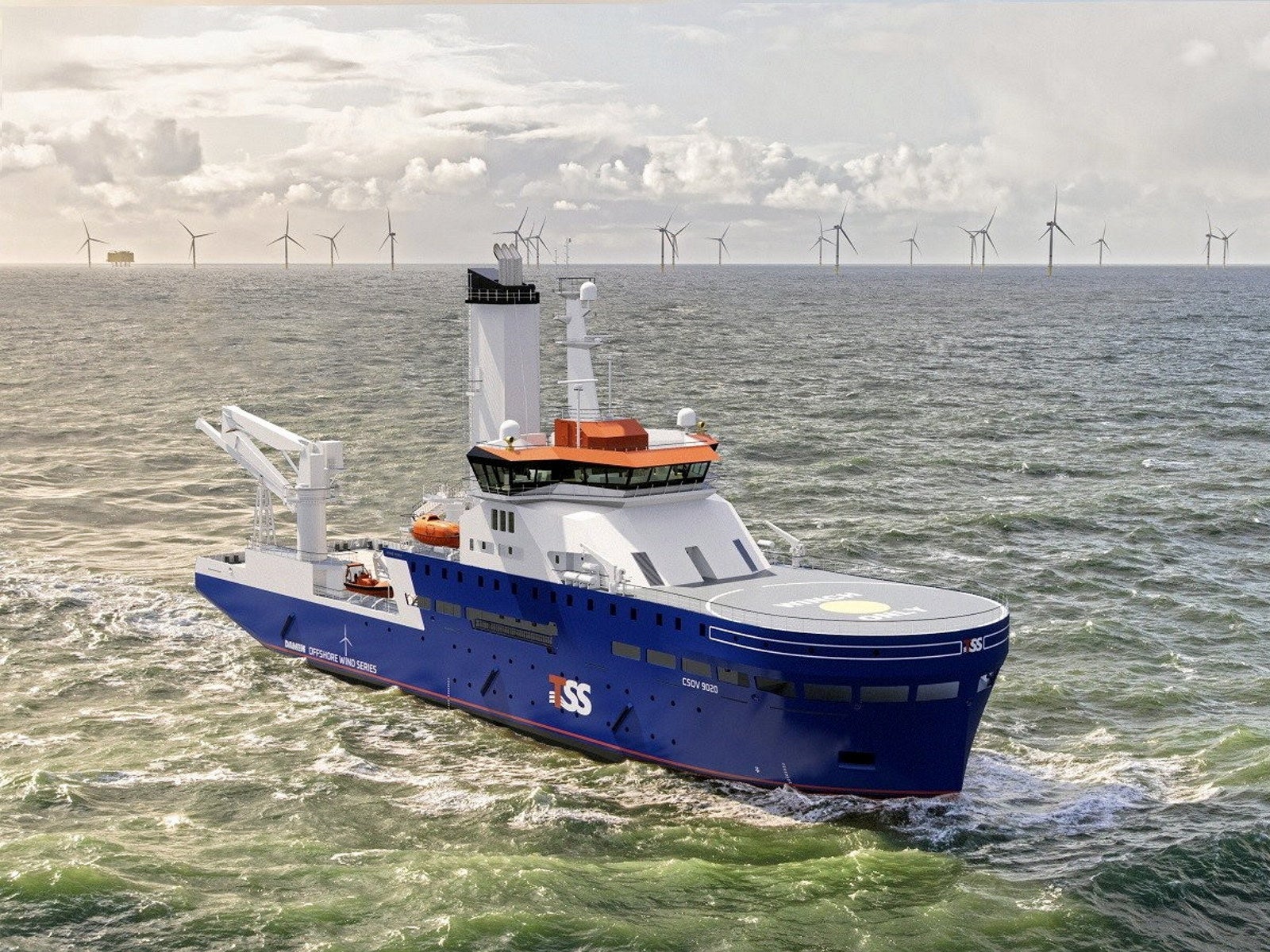 MOL joint venture orders second CSOV at Damen Shipyards