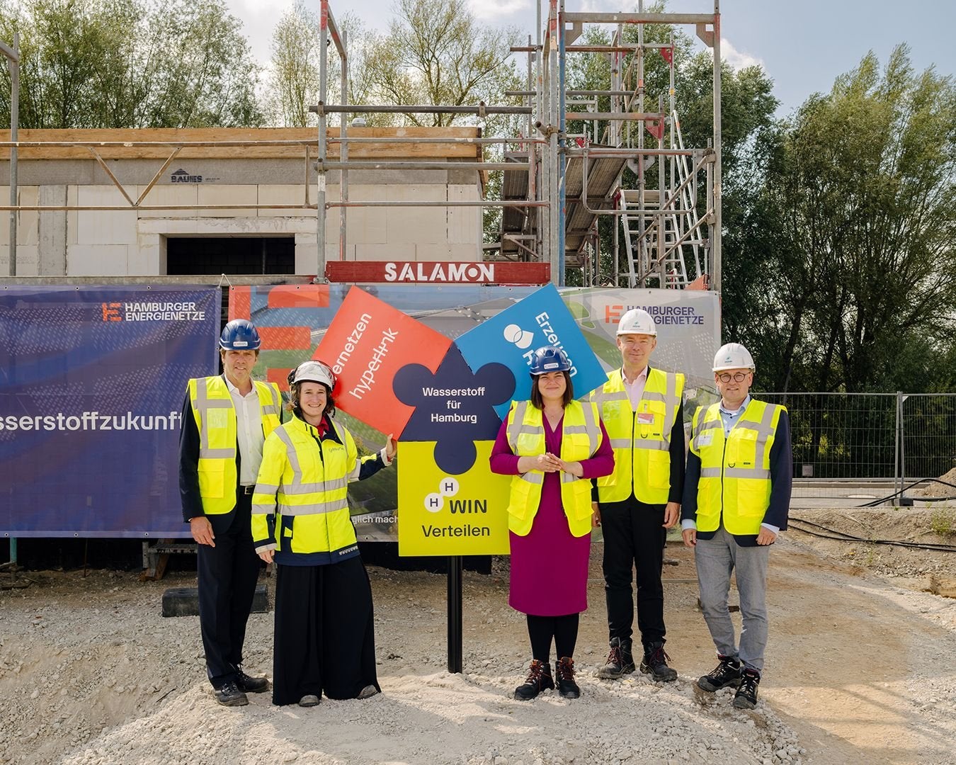 Construction starts on hydrogen pipeline connection infrastructure for 100MW green H₂ project