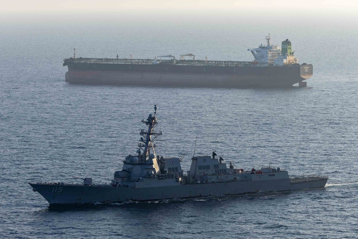 Shots fired at tanker off coast of Oman as Strait of Hormuz remains blockaded