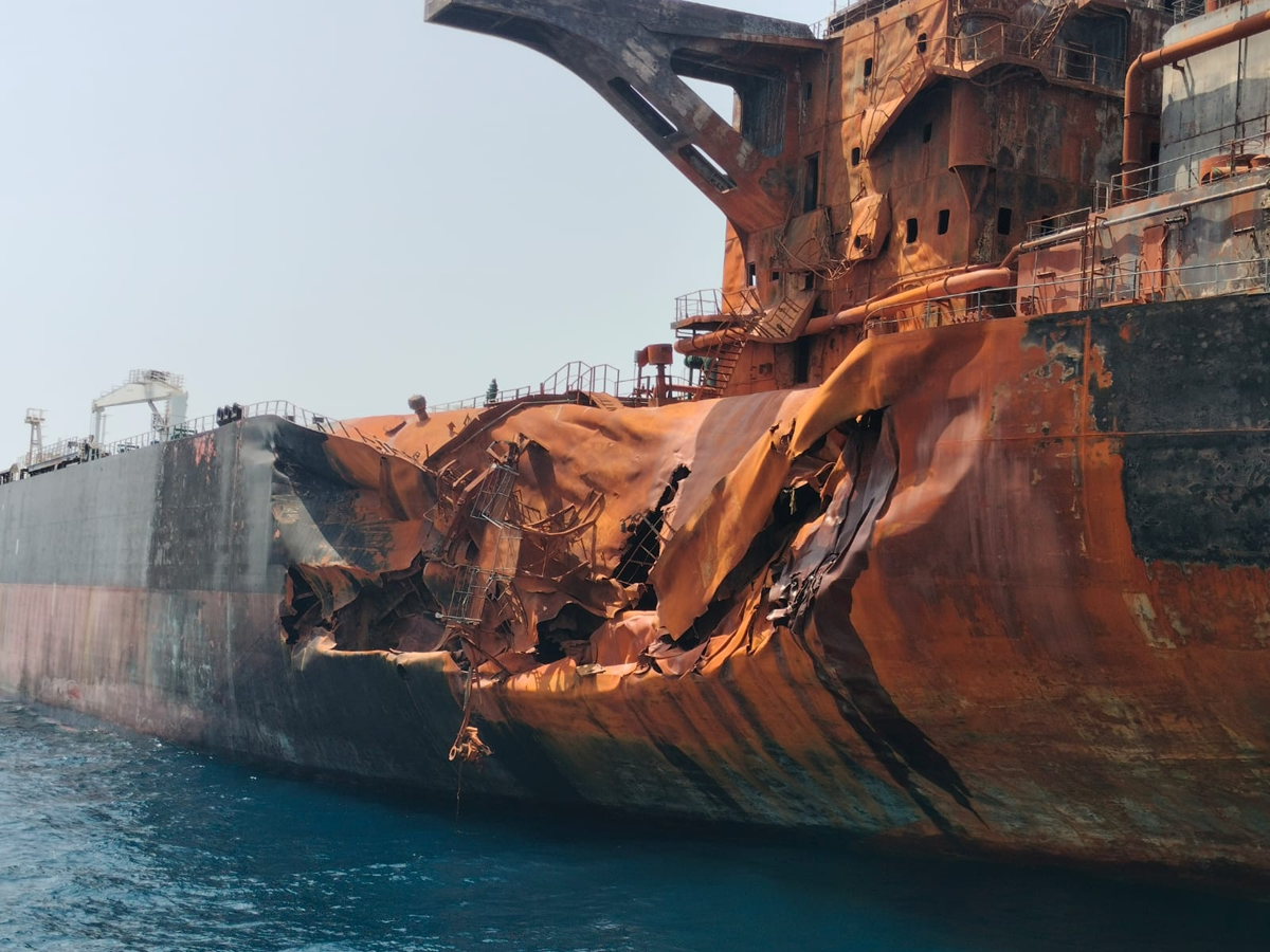 Frontline VLCC was arrested during repairs in China following smash ...