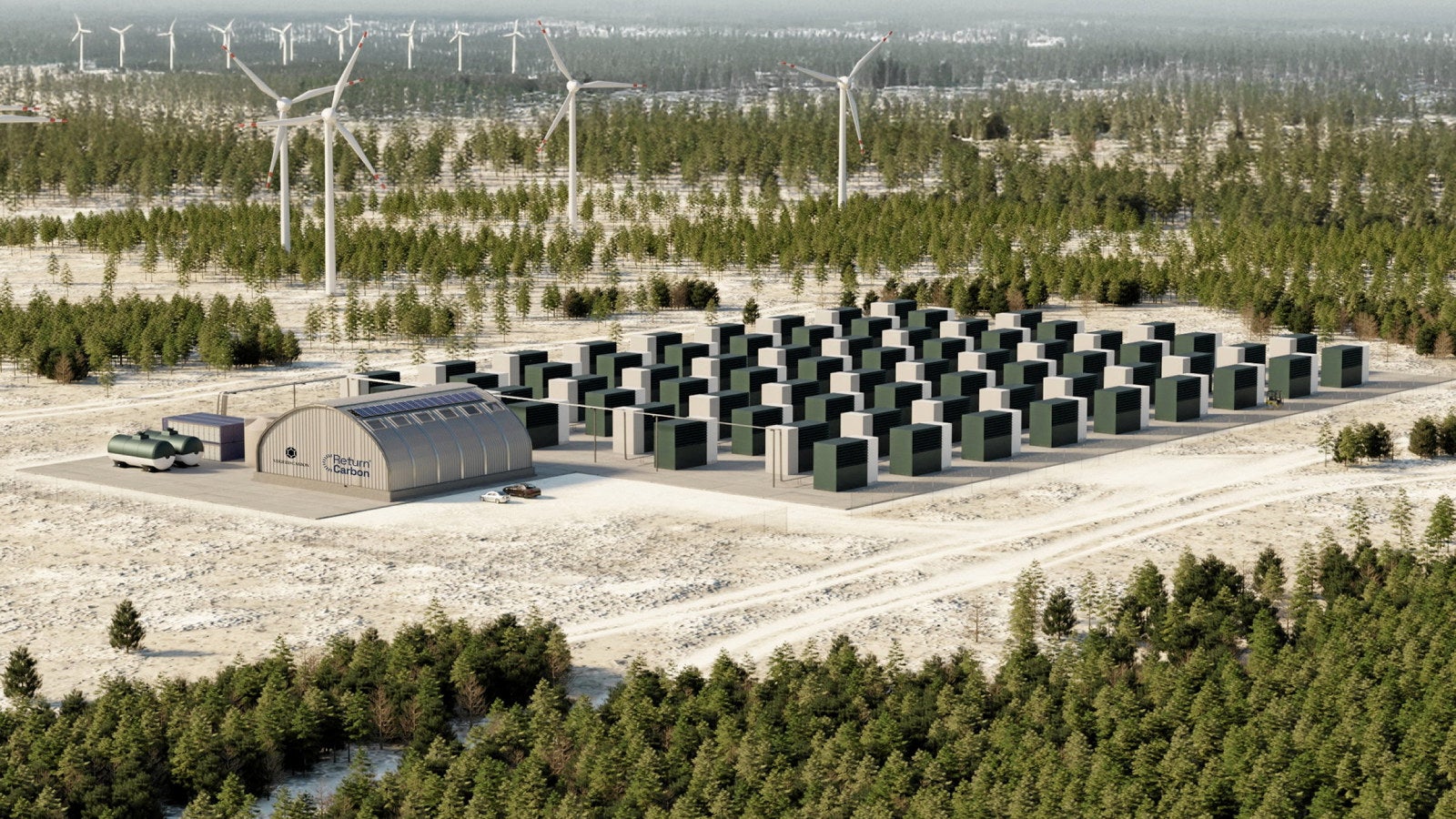 World-first' wind farm to power carbon-sucking direct air capture | Recharge