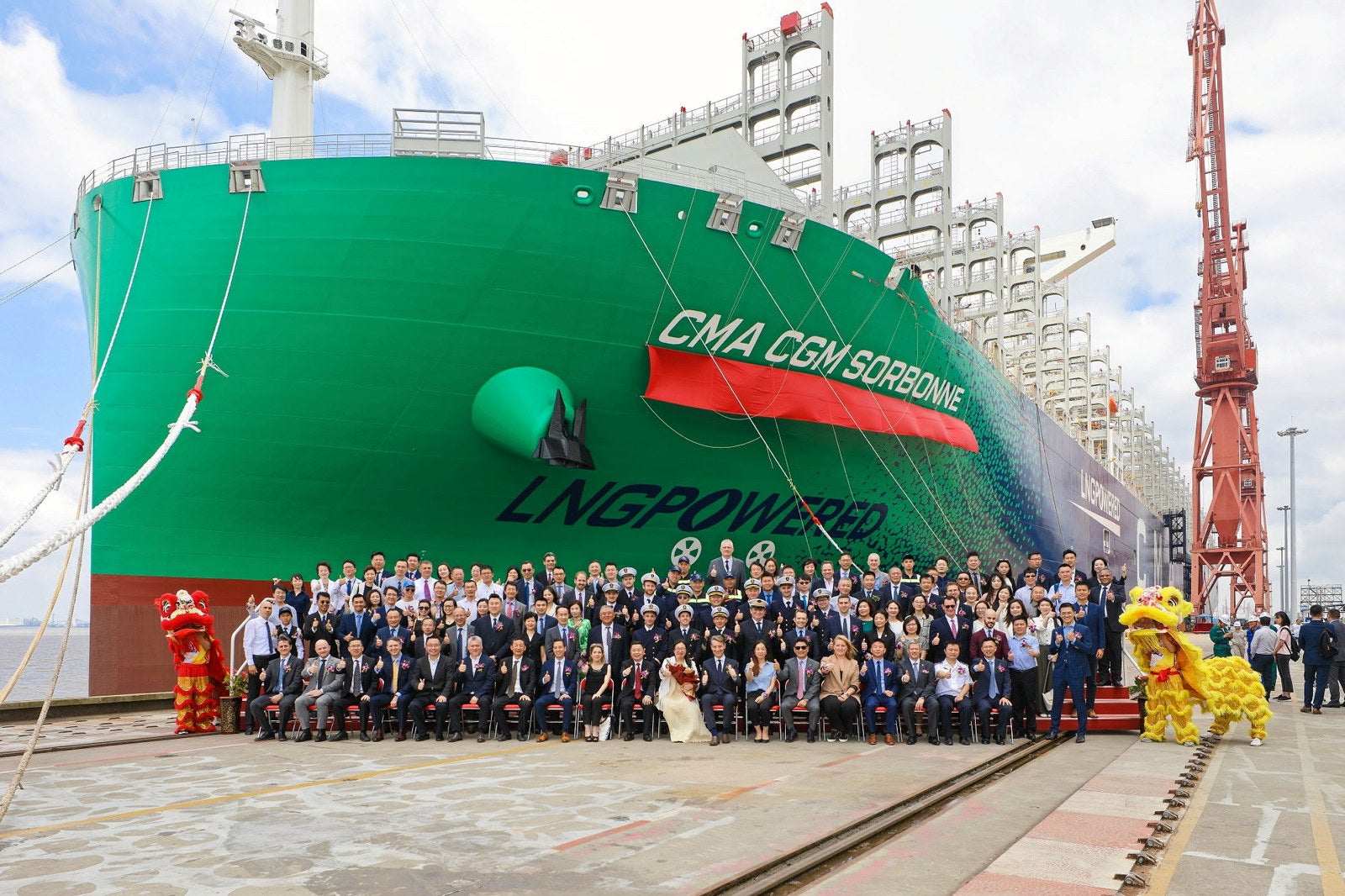 CMA CGM opts for LNG fuelling on its latest ultra-large container ships