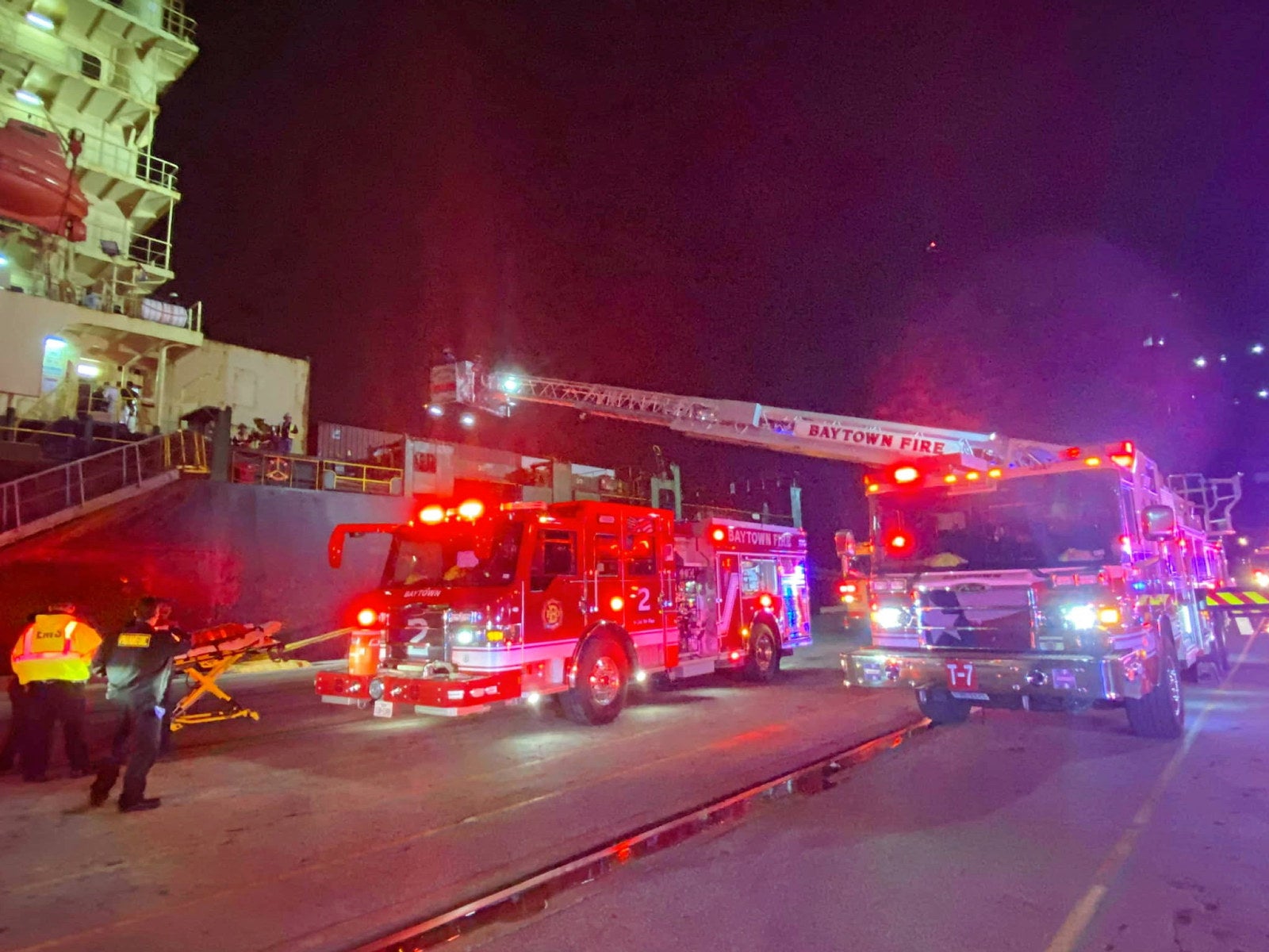 Battle lines drawn in court fight over deadly Danaos container ship fire