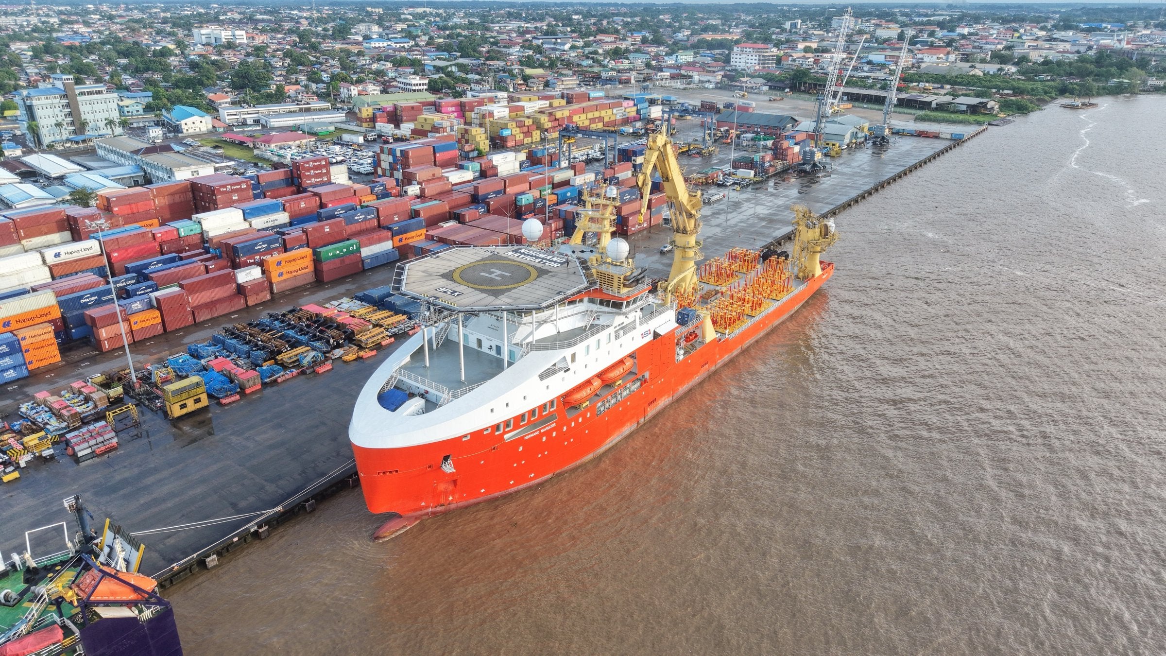 Saipem starts operations for Suriname's first major offshore project