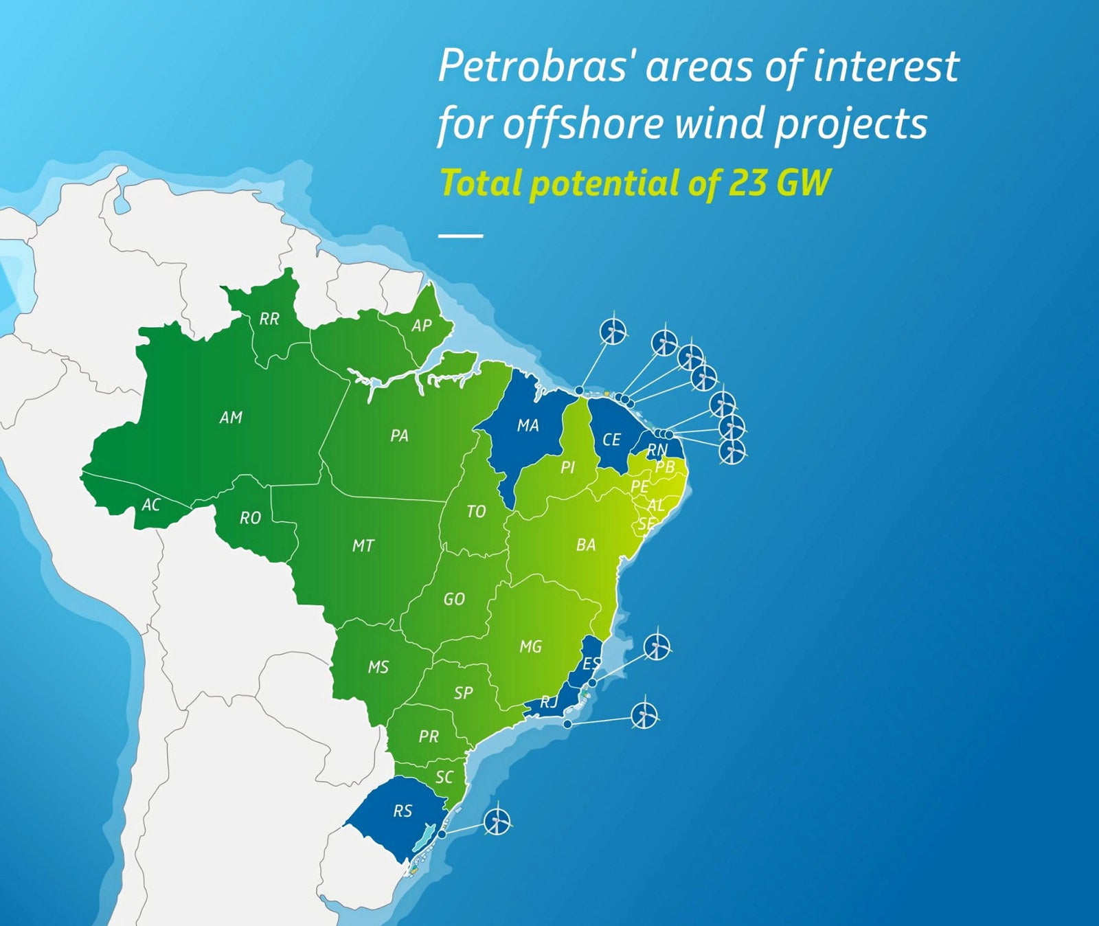 Rio floating wind plan as Brazil's Petrobras unveils vast new offshore ...