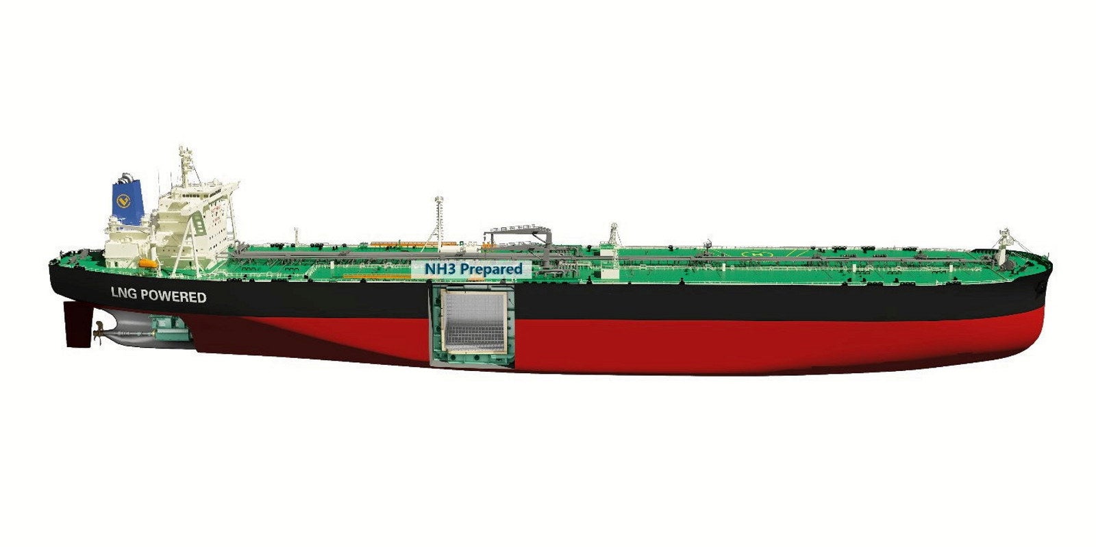 New design for LNG-fuelled, ammonia-ready VLCC wins initial approval