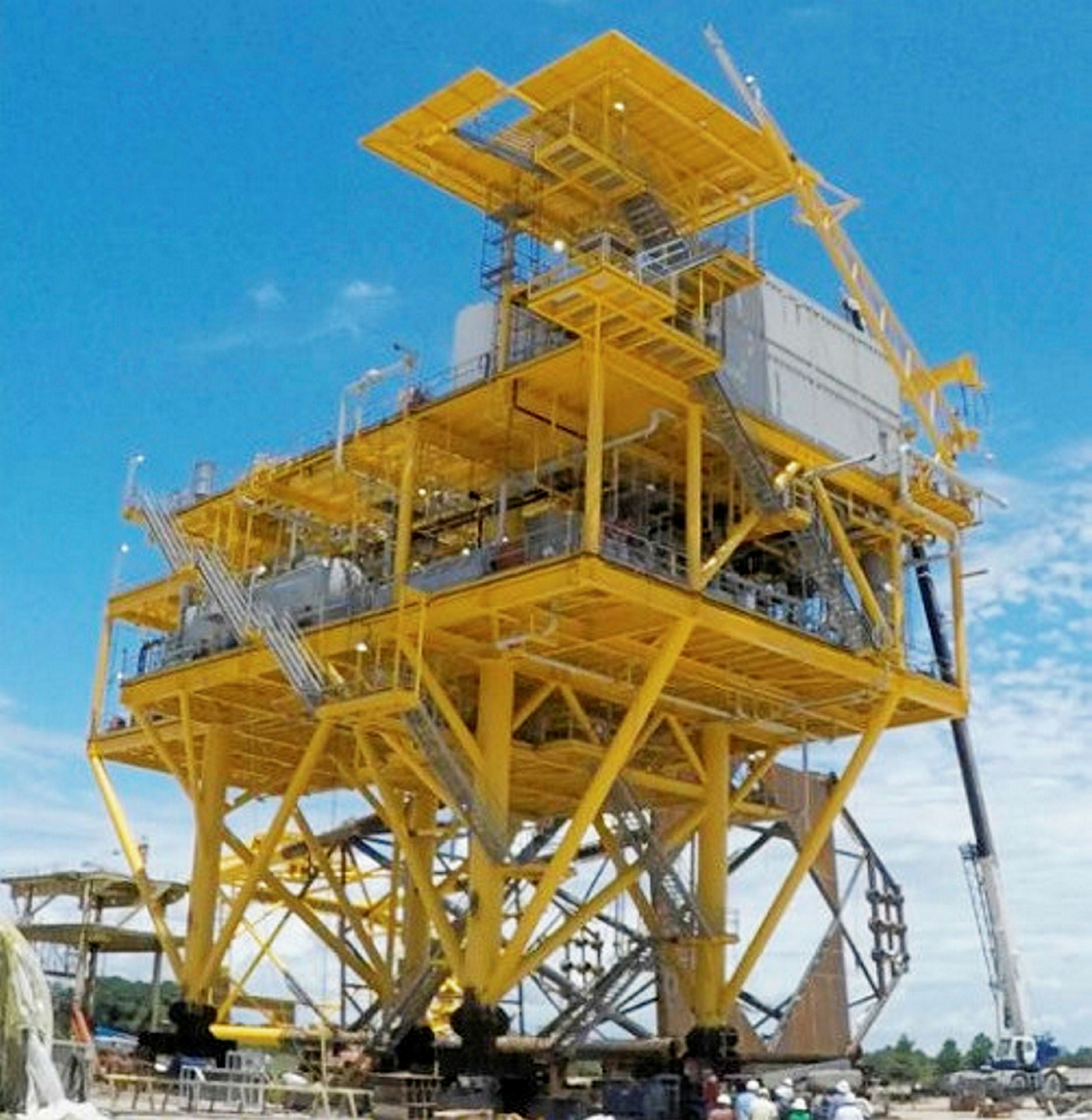 Load out commences on Gulf of Mexico platform | Upstream