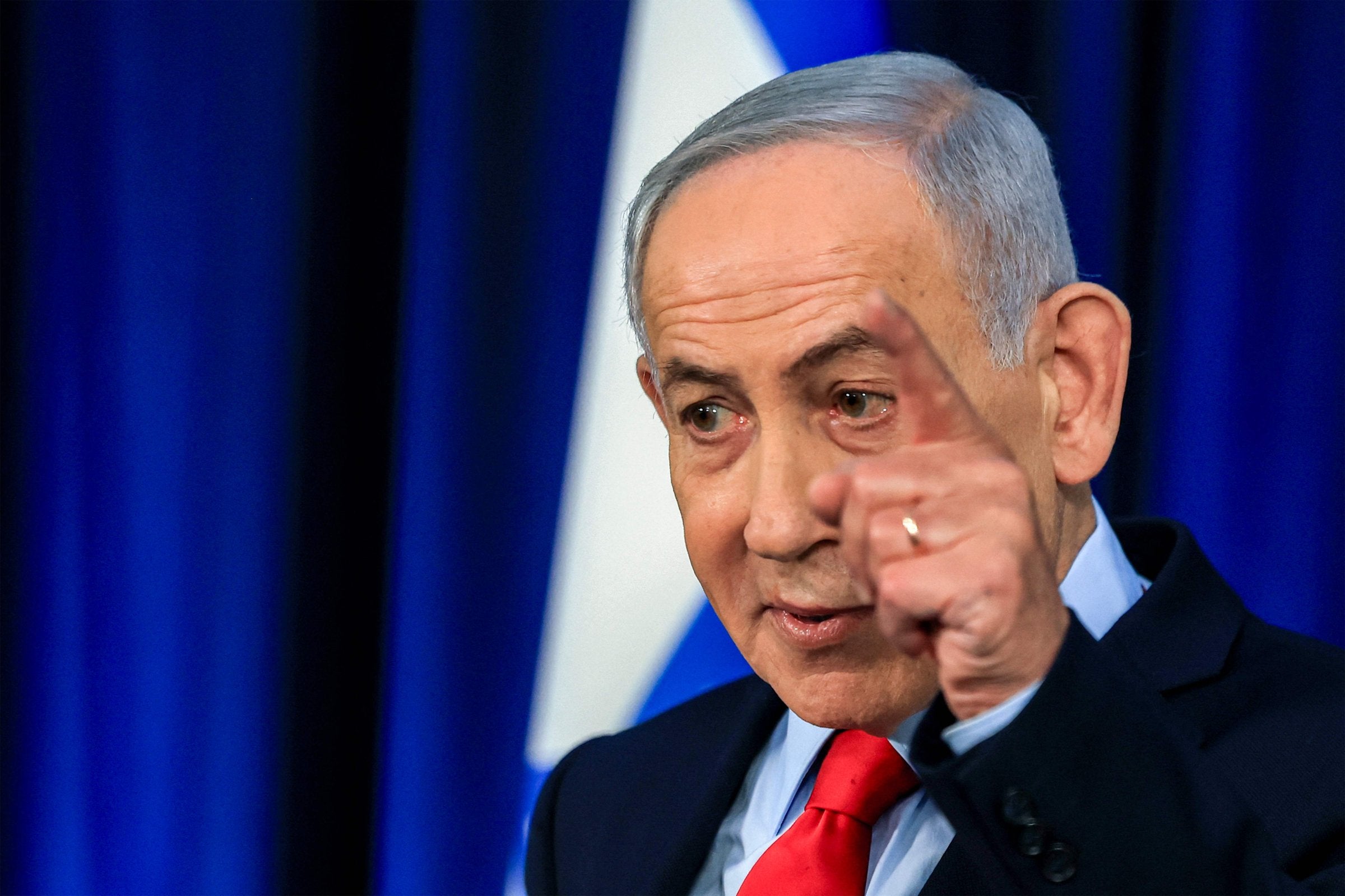 Israel Prime Minister Benjamin Netanyahu says his country launched ...
