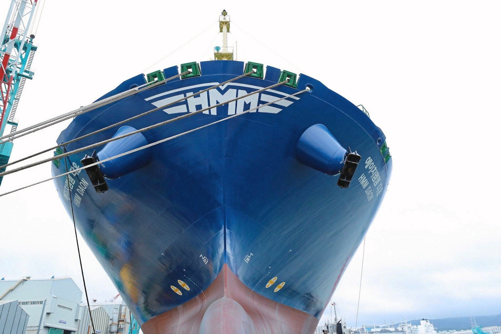HMM joins ultra-large container ship port project in India that ...
