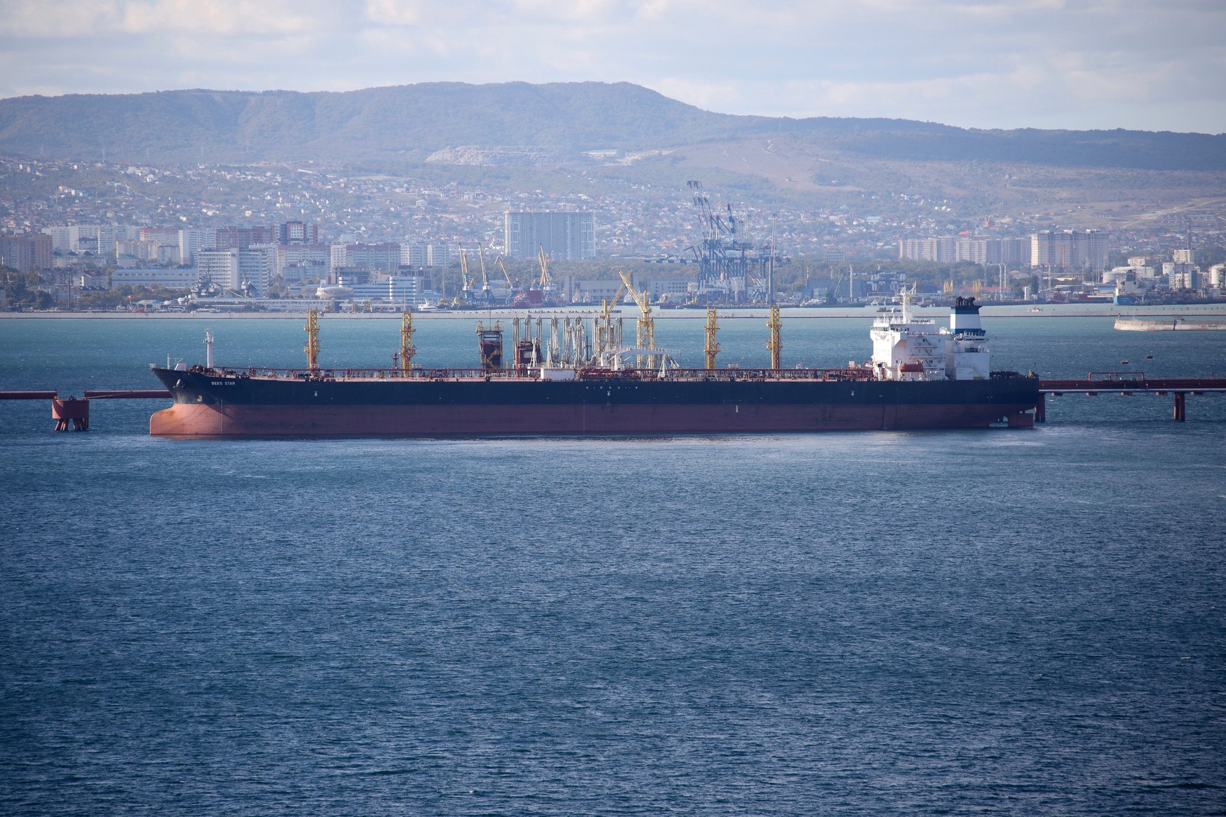 Drone attacks halt tanker exports from key Black Sea terminal