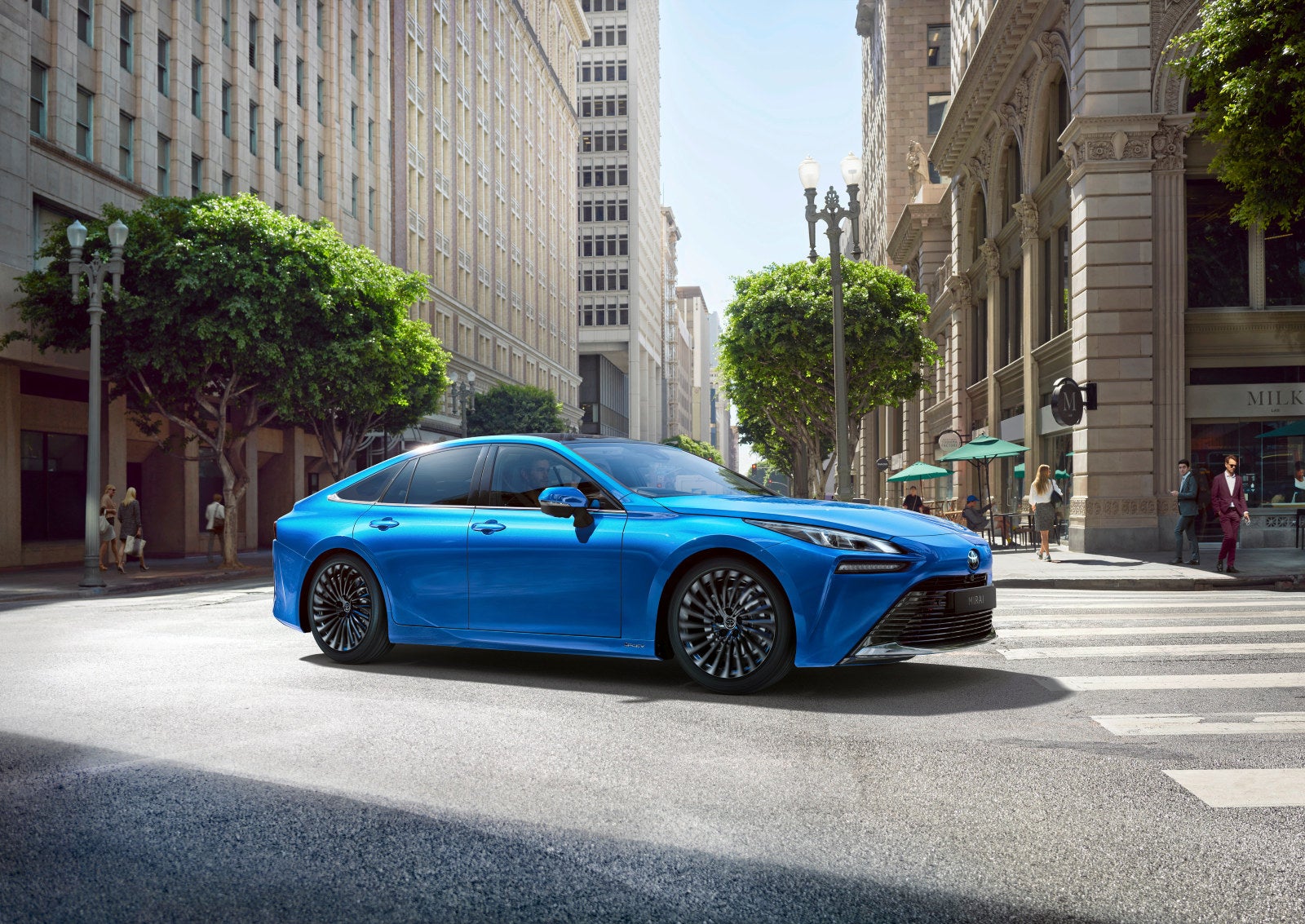 Toyota reduces price of new hydrogen car in California to just