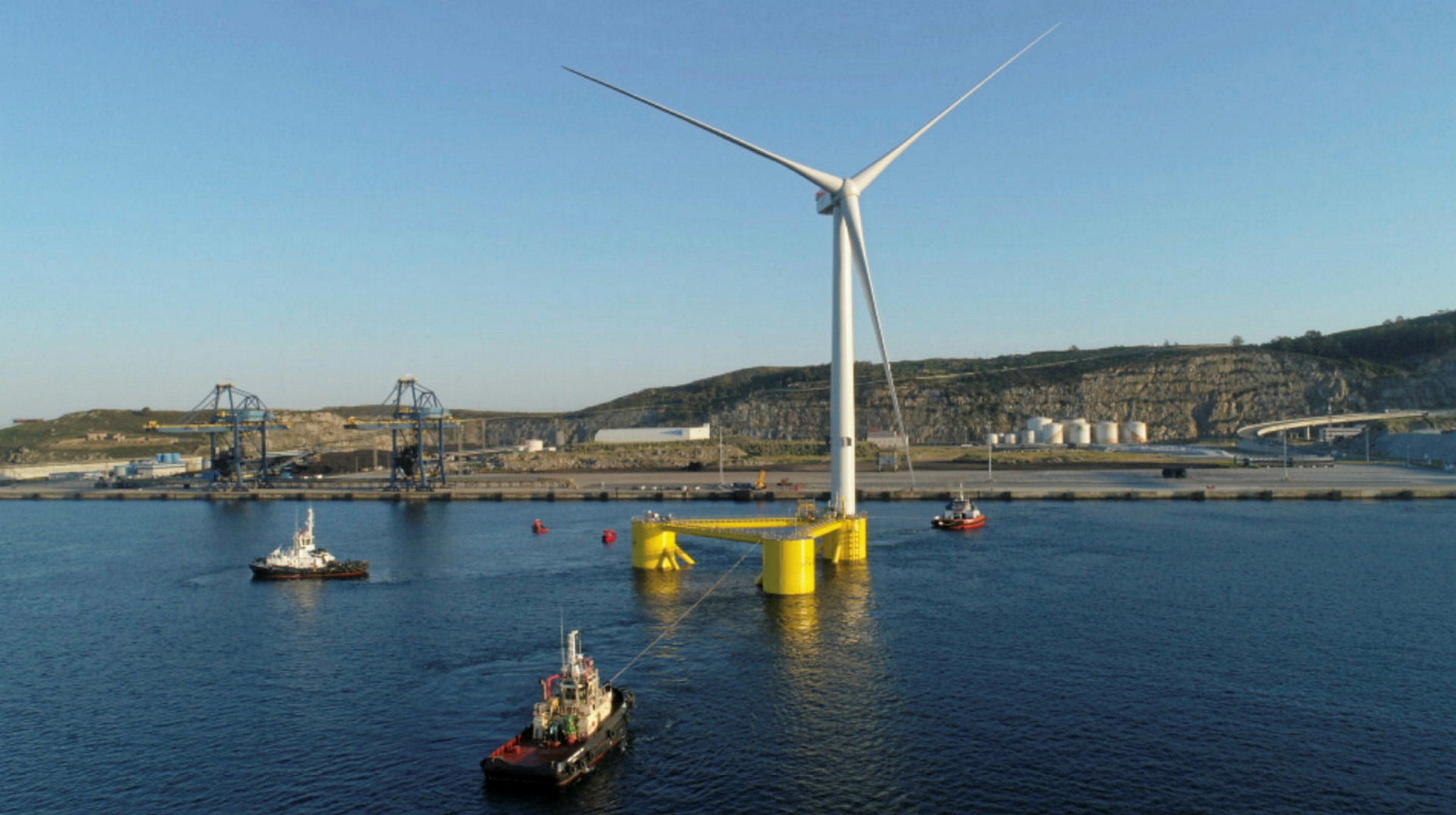 Spanish sail-away for WindFloat Atlantic's final floating wind semisub ...