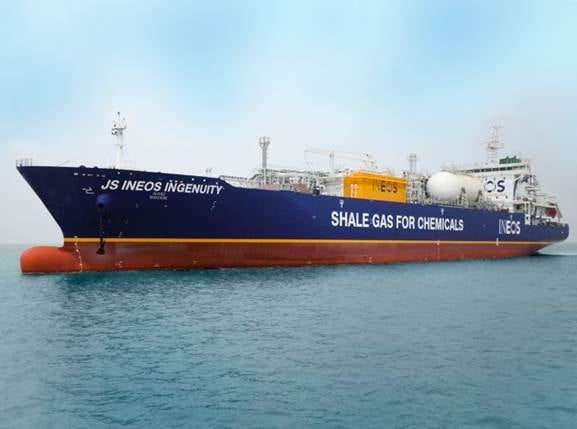 Ineos' new tank to add to VLGC cargo needs