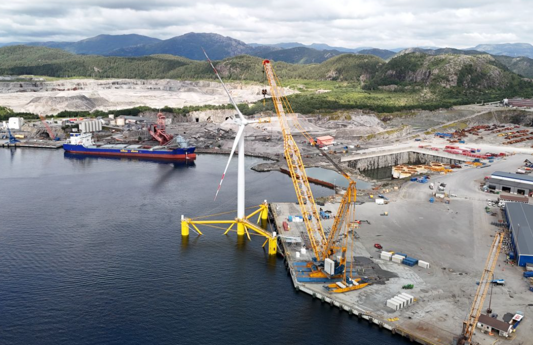 TotalEnergies' floating turbine hits the water in boost to big oil’s green ambitions
