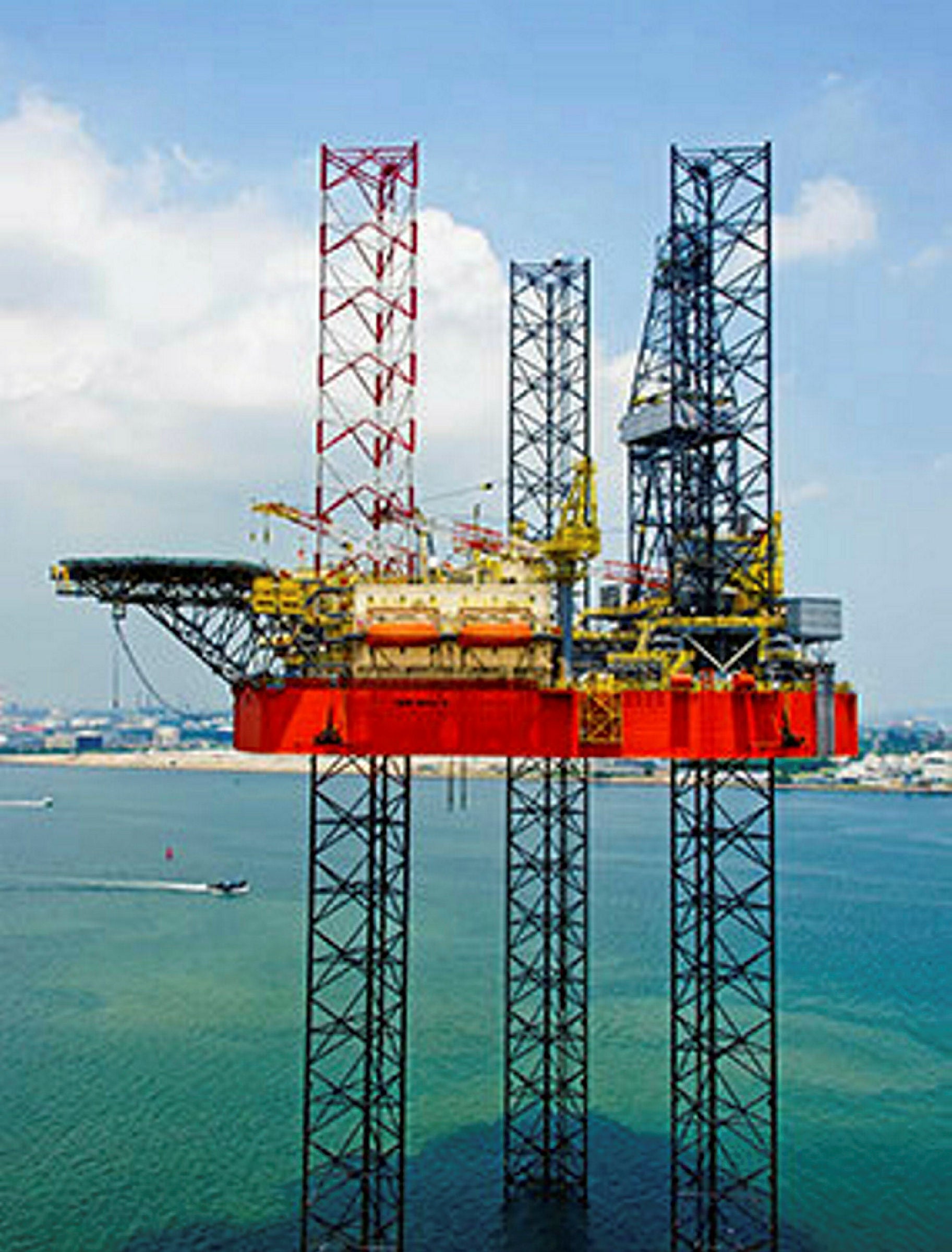 Petronas Carigali hires the Naga-3 and Naga-5 jack-up drilling rigs ...