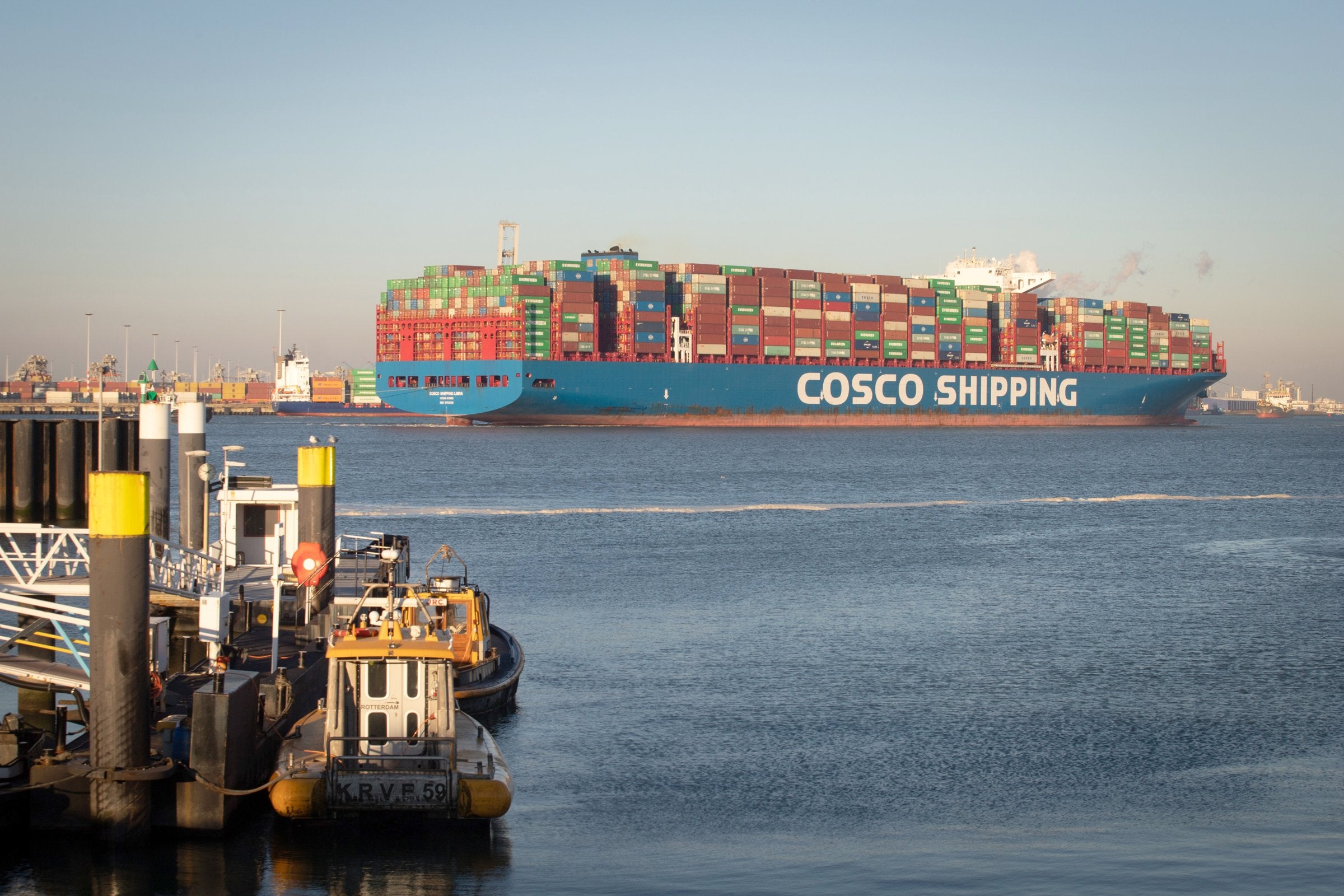 ‘World-first’ methanol refit completed on giant Cosco container ship