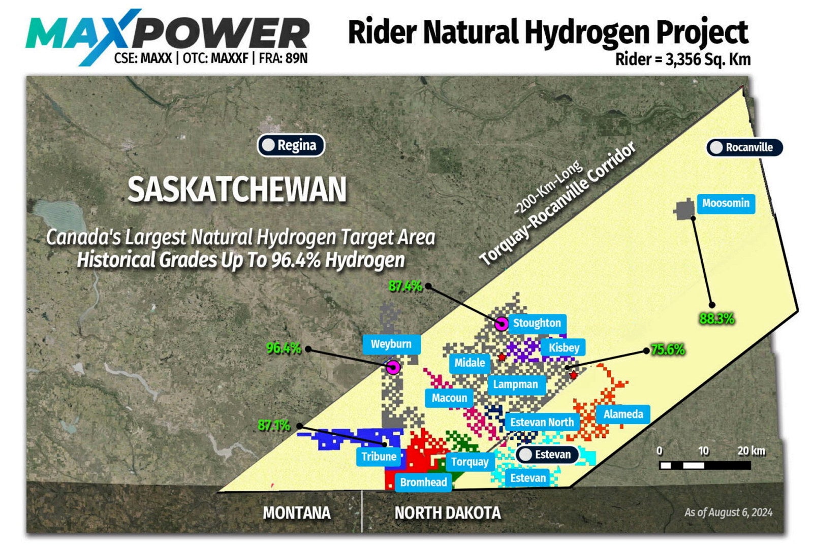 Canada's largest natural hydrogen project almost triples in size
