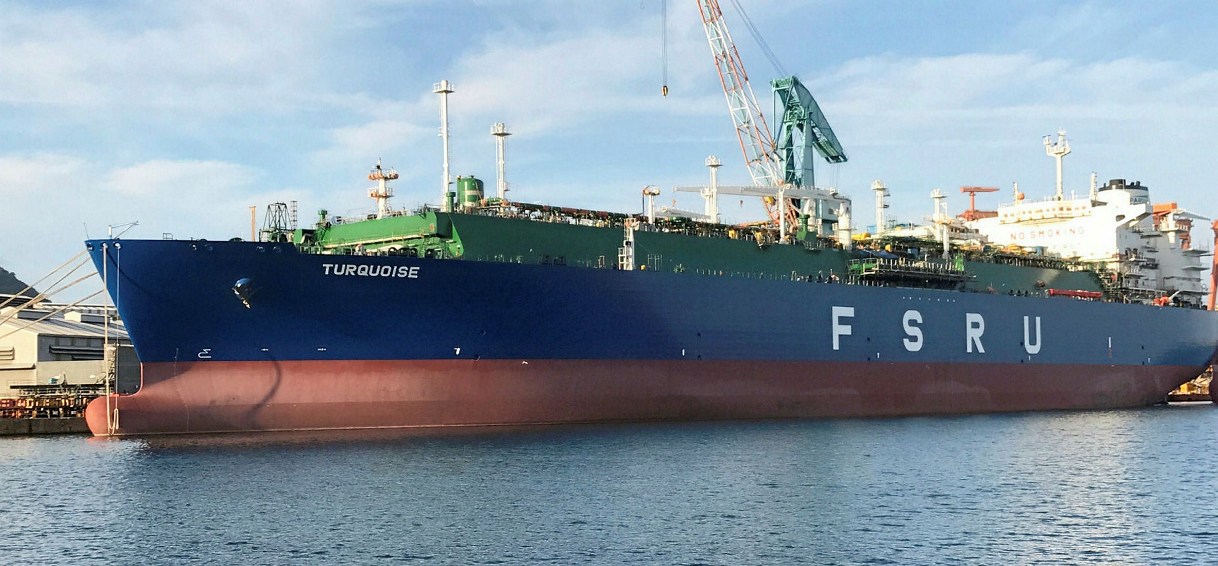 First Turkish FSRU newbuilding heads for new home