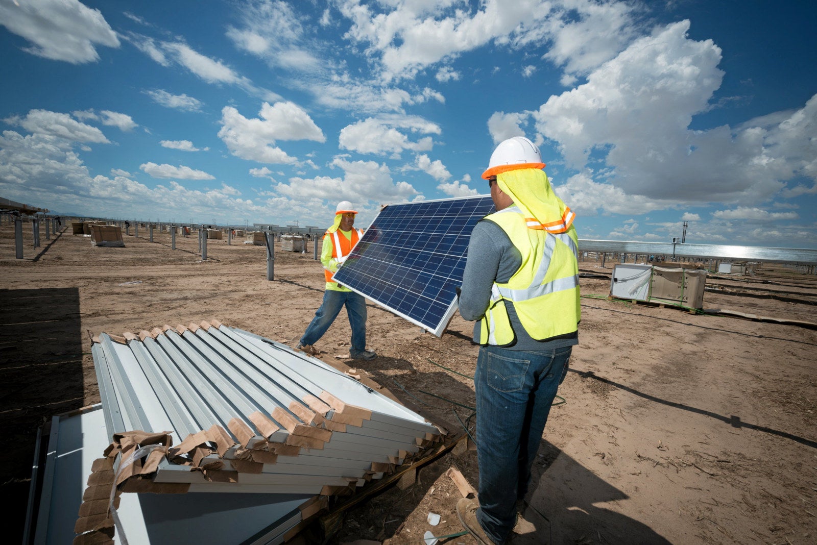 Utility-scale solar power build-out set to outshine wind for first time ...