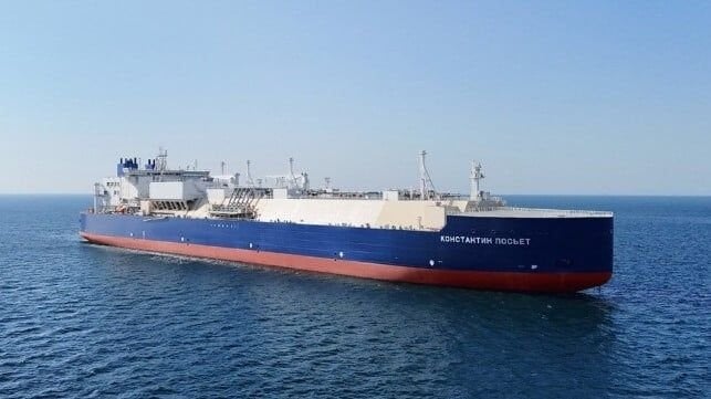 Russia’s second home-built LNG carrier delivers and heads for Arctic passage