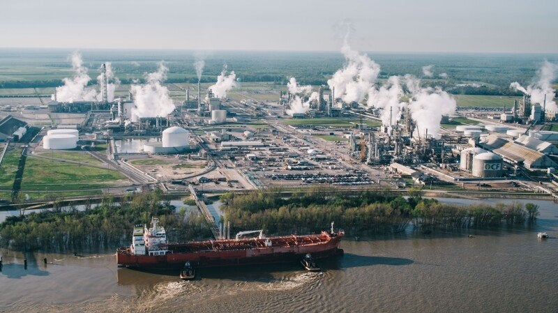 CF Industries' giant Donaldsonville Complex in Louisiana.