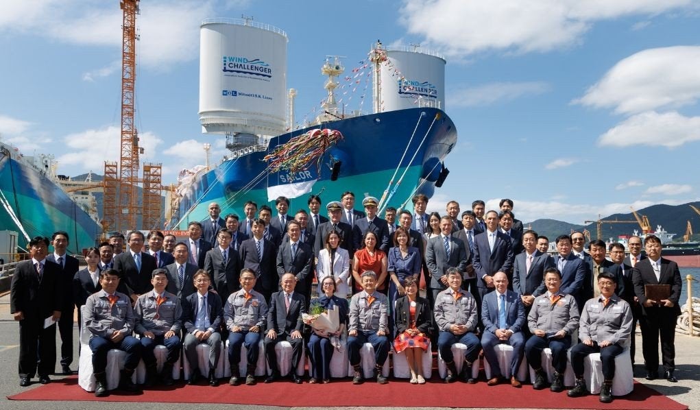 First wind-assisted LNG carrier named ahead of delivery to charterer Chevron
