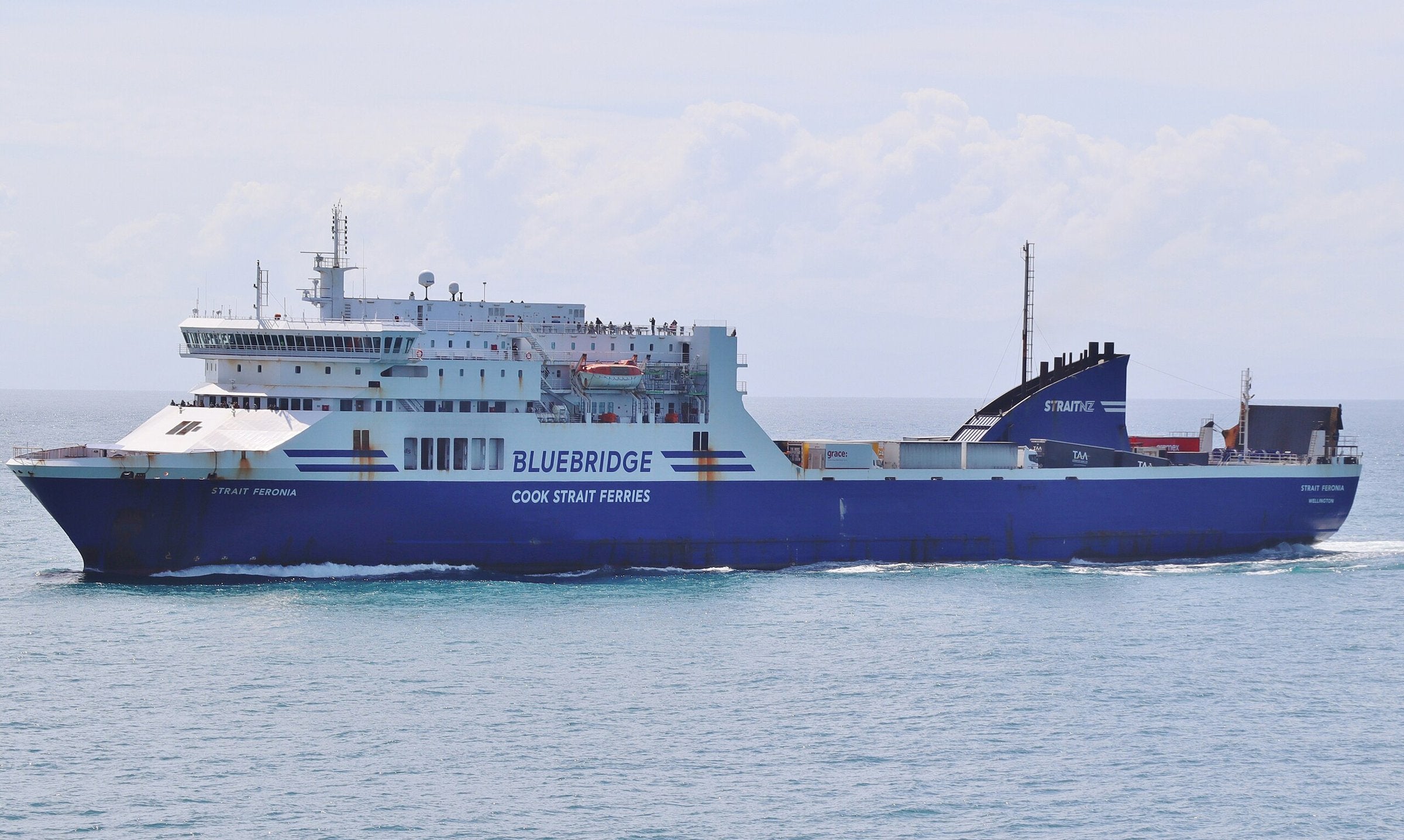 Pan Marine moves into ropax sector with New Zealand buy